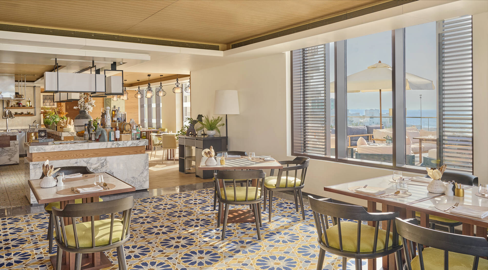 Mandarin Oriental Muscat:  Twothree 58 Club Lounge