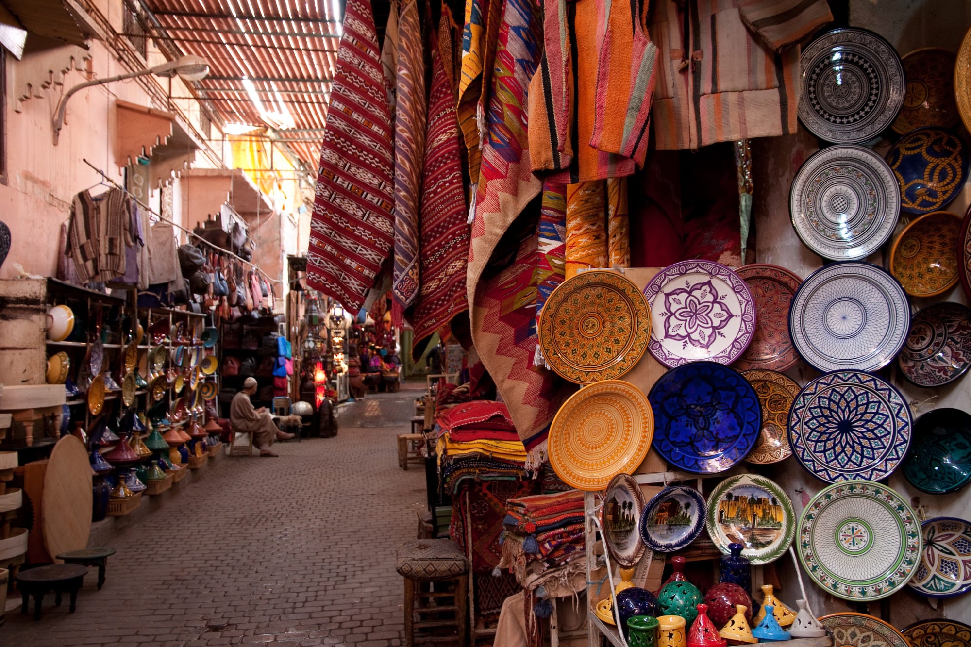 Marokko zum Kennenlernen ab Marrakesch: Marokko Marrakesch Souk