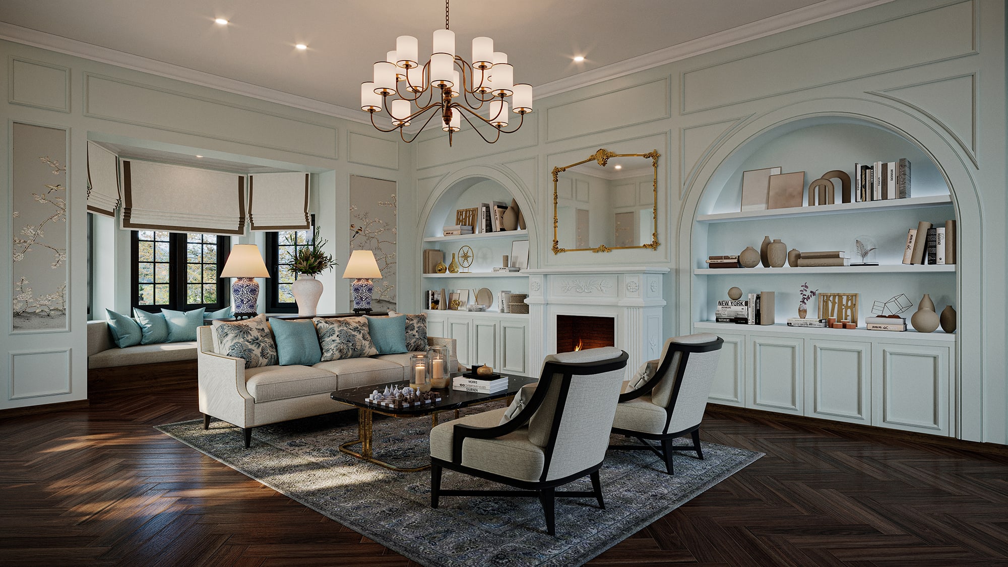 Uga Ghiri in Ella:  Uga Ghiri Drawing Room 