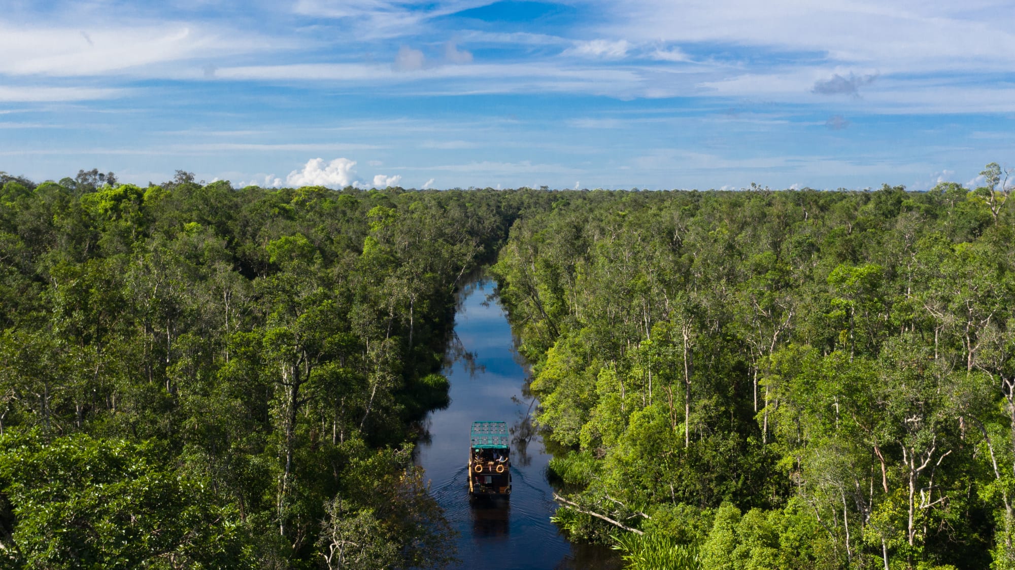 Palangkaraya Flussfahrt: Indonesien Kalimantan Palangkaraya Flussfahrt