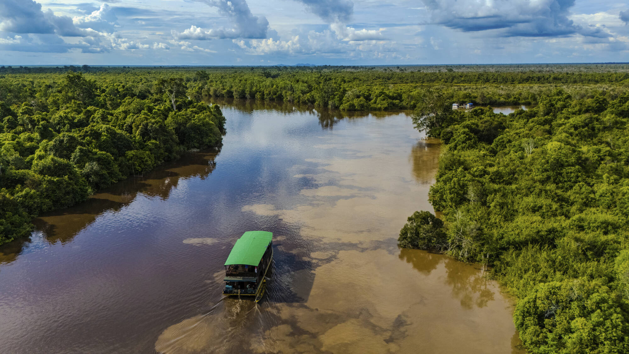 Palangkaraya Flussfahrt: Indonesien Kalimantan Palangkaraya Flussfahrt