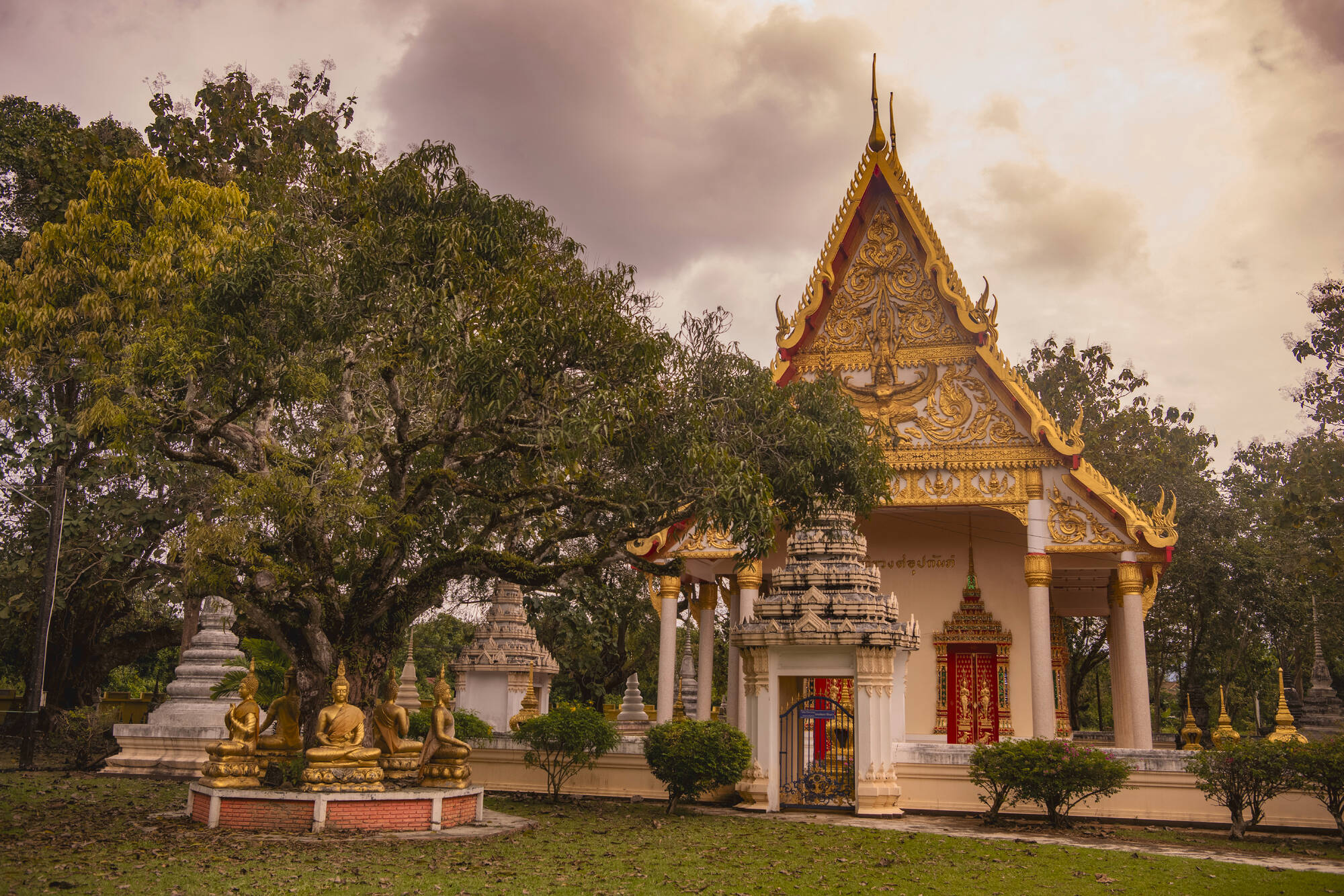 Ursprüngliches Chanthaburi ab Bangkok: Thailand Chanthaburi Wat Phlap