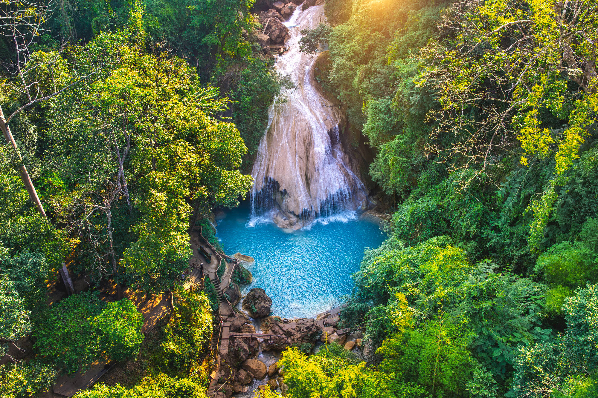Klassisches Thailand - Thailights ab Bangkok: Thailand Nordthailand Lamphun Ko Luang Wasserfall