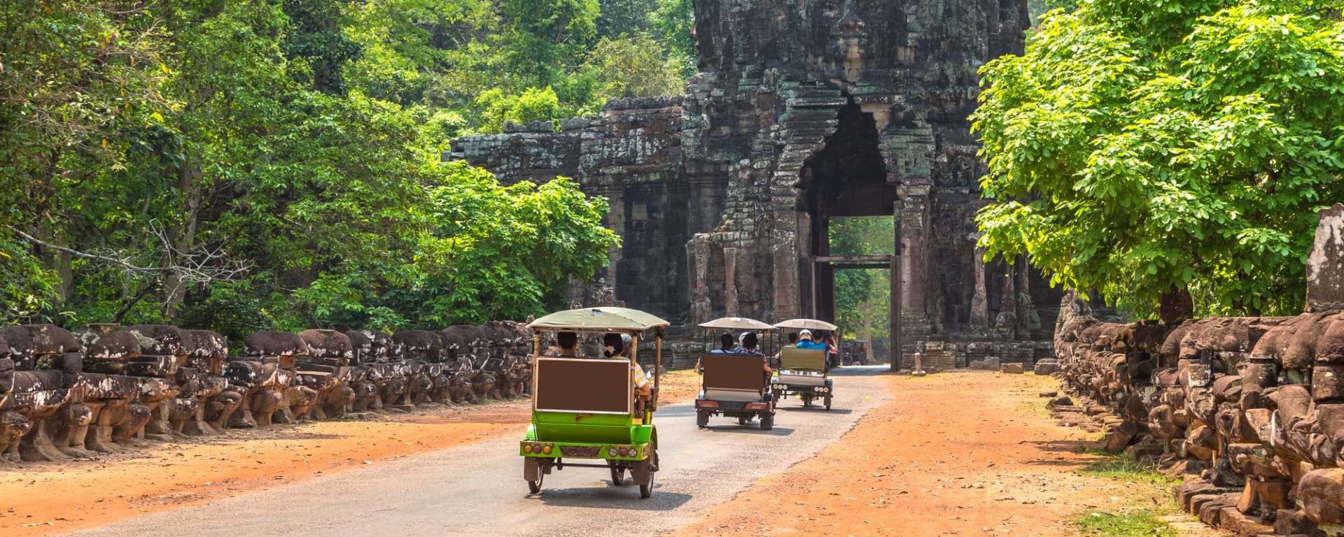 Angkor entdecken per Tuk Tuk, DE, Ganztägig in Siem Reap: Kambodscha Angkor Tuk Tuk