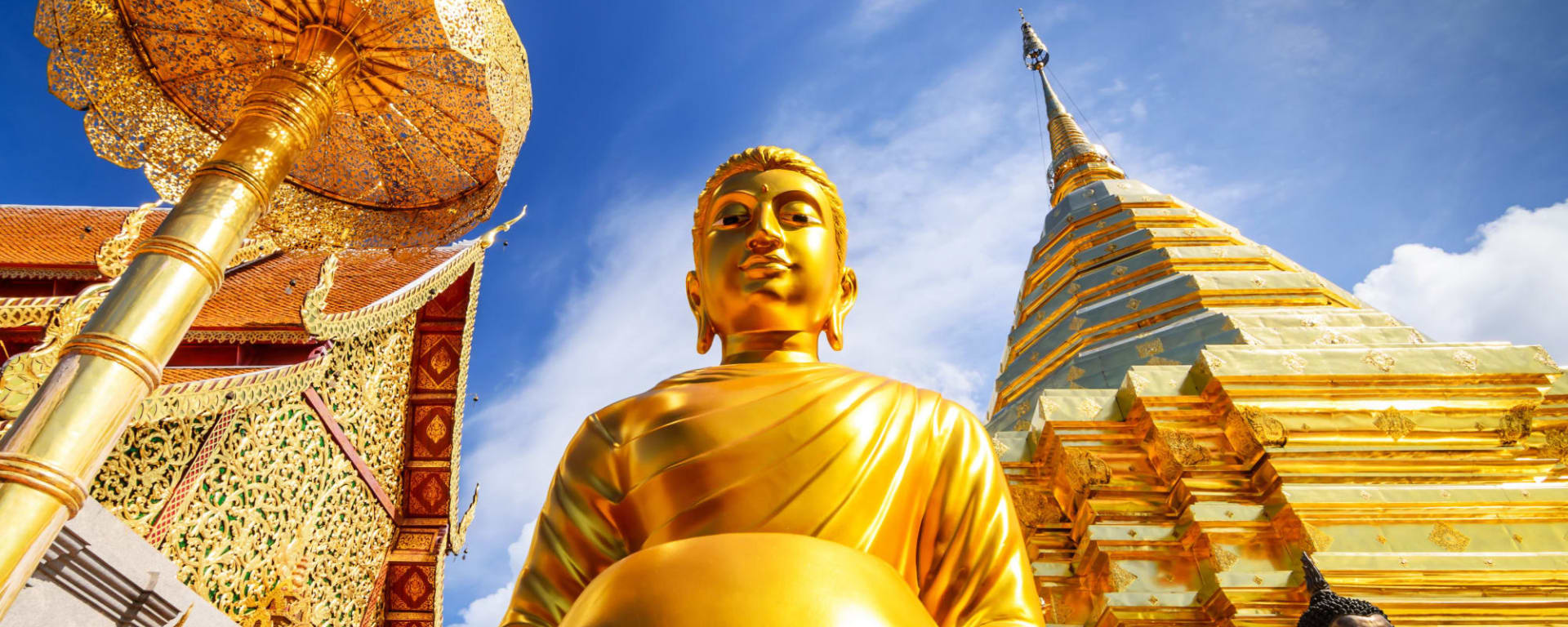Das Goldene Dreieck ab Chiang Mai: Thailand Chiang Mai Wat Phra That Doi Suthep