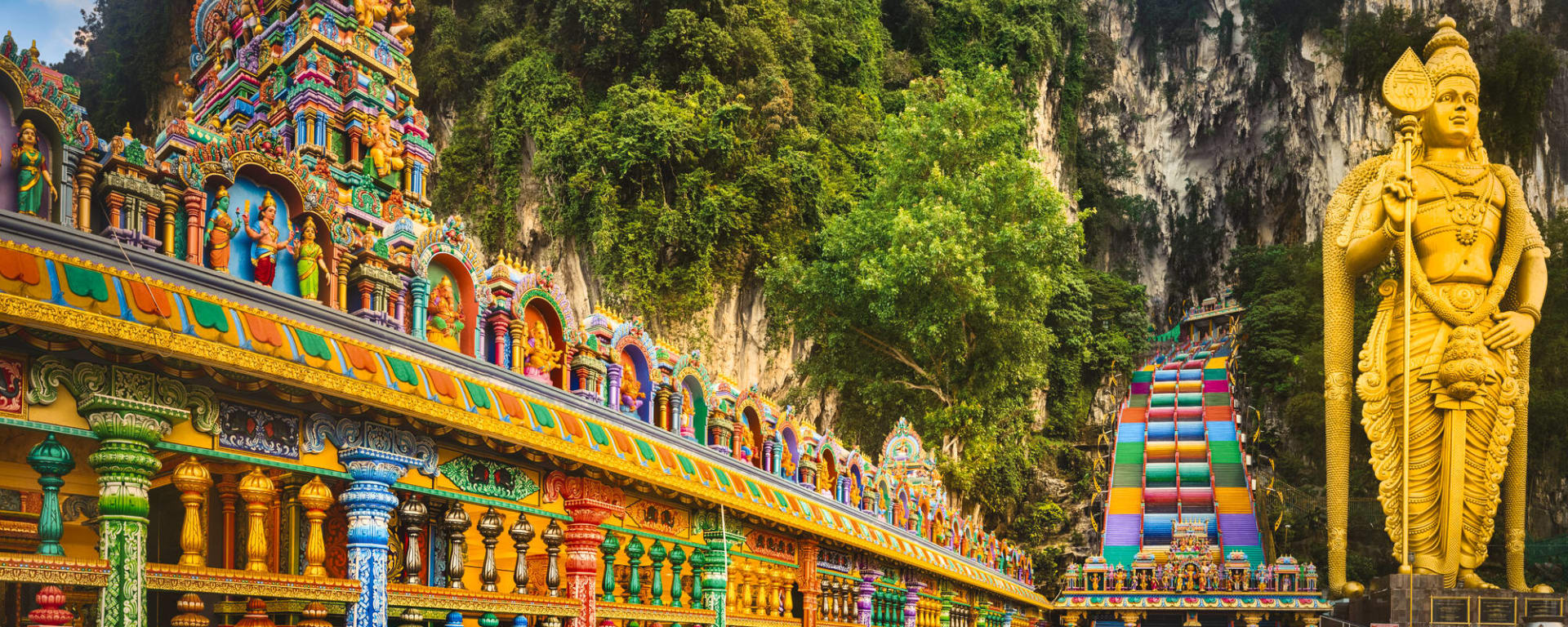 Batu Höhlen, EN, Halbtägig in Kuala Lumpur: Malaysia Batu Höhlen