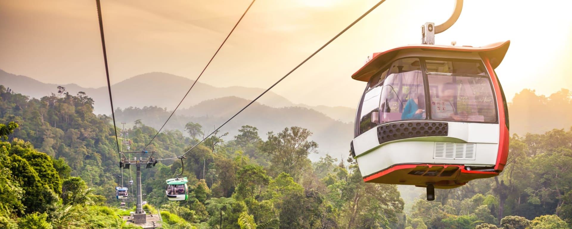 Langkawi Cable Car, EN, Halbtägig: Malaysia Langkawi Seilbahn