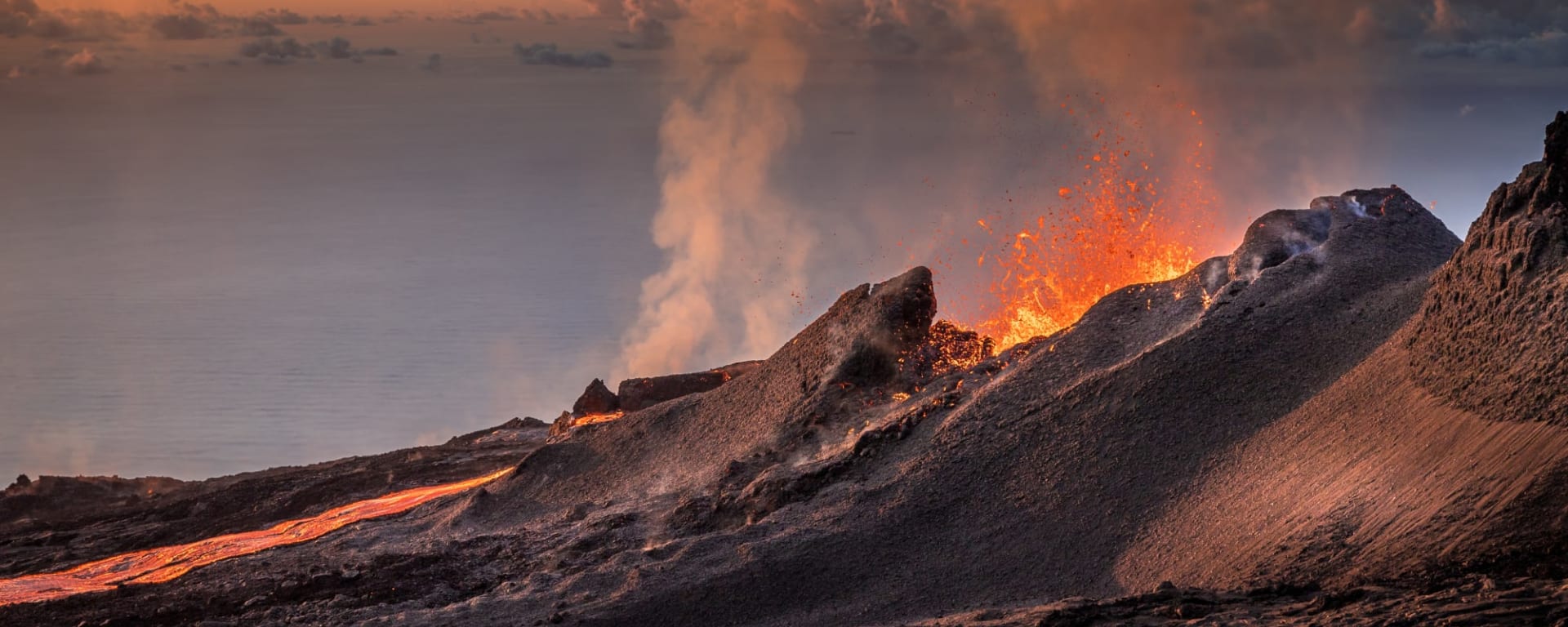 Vulkan & Wilder Süden, EN, Ganztägig in Zentral La Réunion: Reunion Piton de la Fournaise