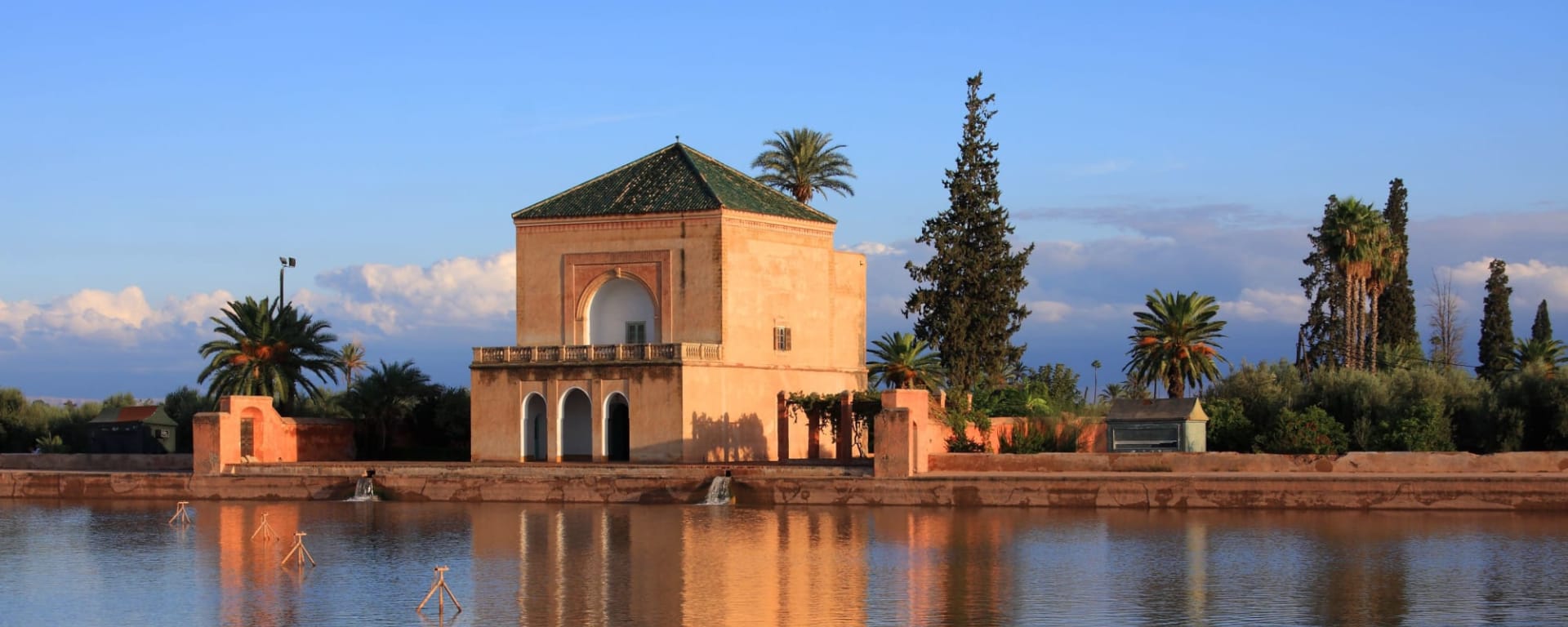 Marrakeschs Grüne Oasen, ohne RL, Ganztägig: Marokko Marrakesch Menara Pavillon 