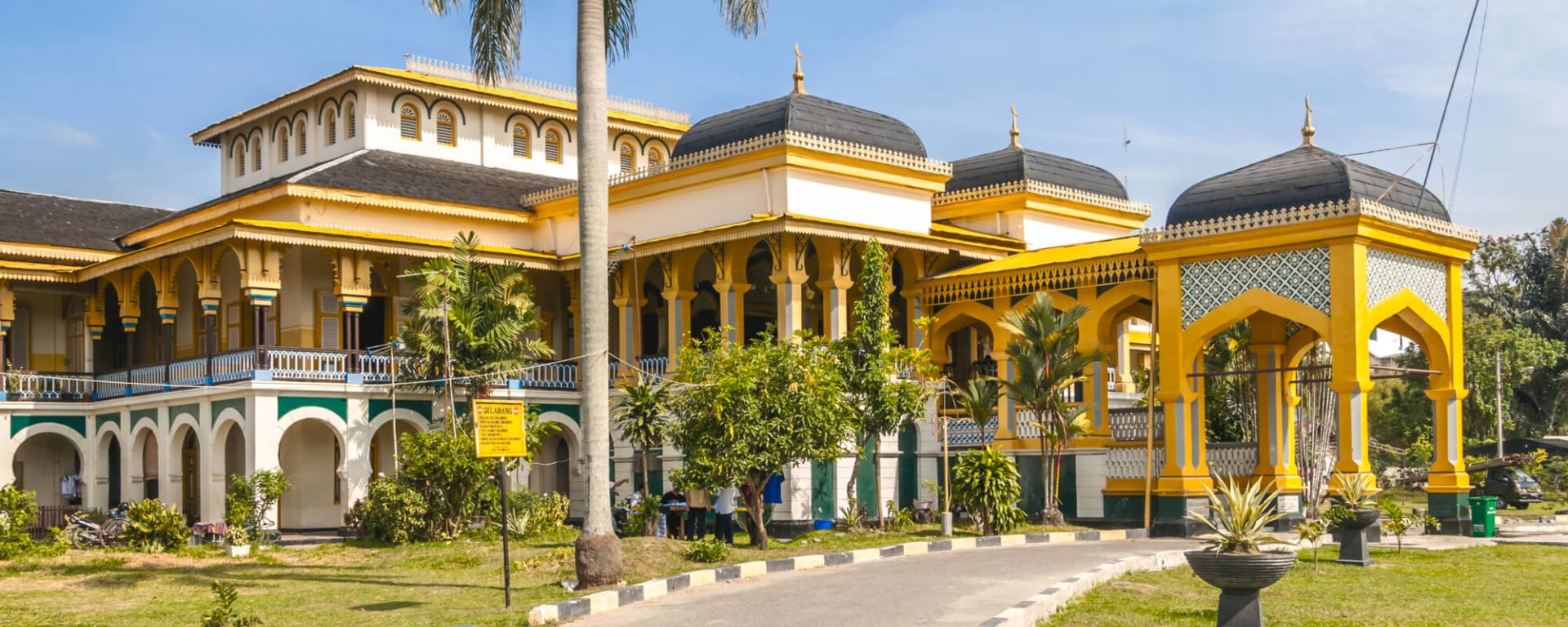 Stadtrundfahrt Medan, DE, Ganztägig: Indonesien Sumatra Medan Sultanspalast