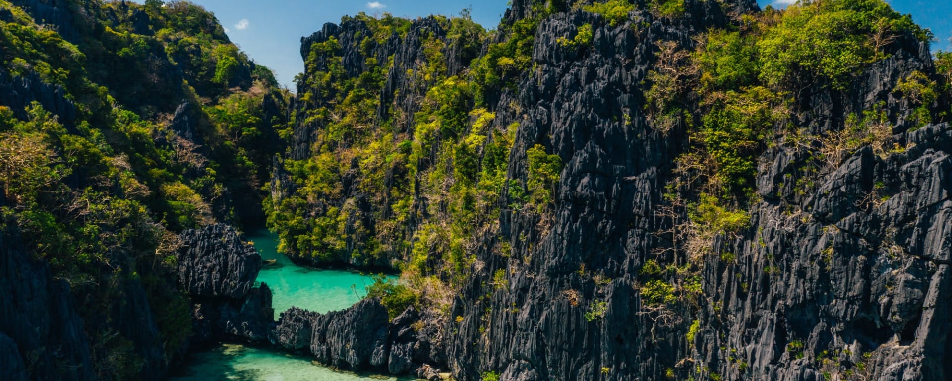 Das Lagunenparadies von El Nido, EN, privat in Palawan: Philippinen Palawan El Nido Secret Lagoon