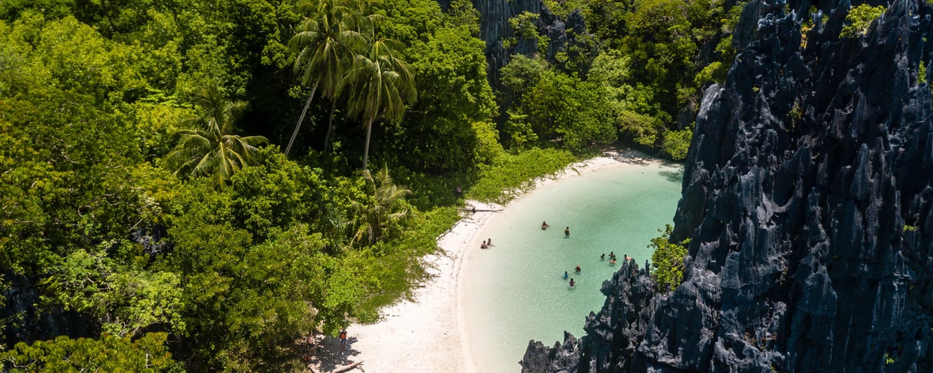 Inselhüpfen rund um El Nido, EN, privat in Palawan: Philippinen El Nido Hidden Beach
