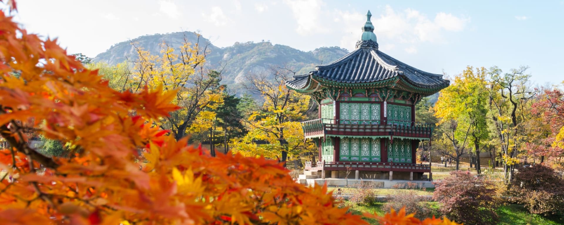Südkorea individuell mit dem Zug ab Seoul: Suedkorea Seoul Gyeongbokgung Palast