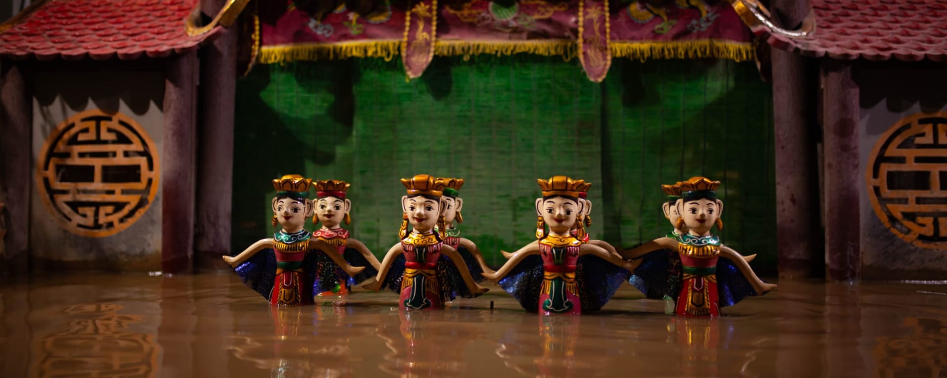 Puppen & Bier, DE, Halbtägig in Hanoi: Vietnam Hanoi Wasserpuppentheater