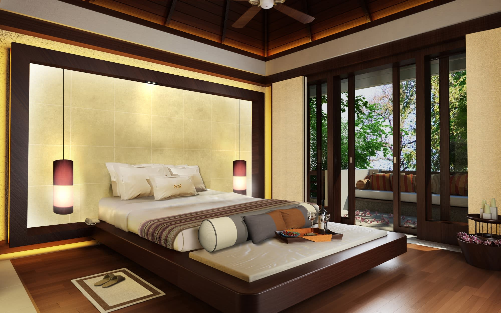 Gaya Island Resort in Kota Kinabalu: Gaya Island Resort Wohnbeispiel