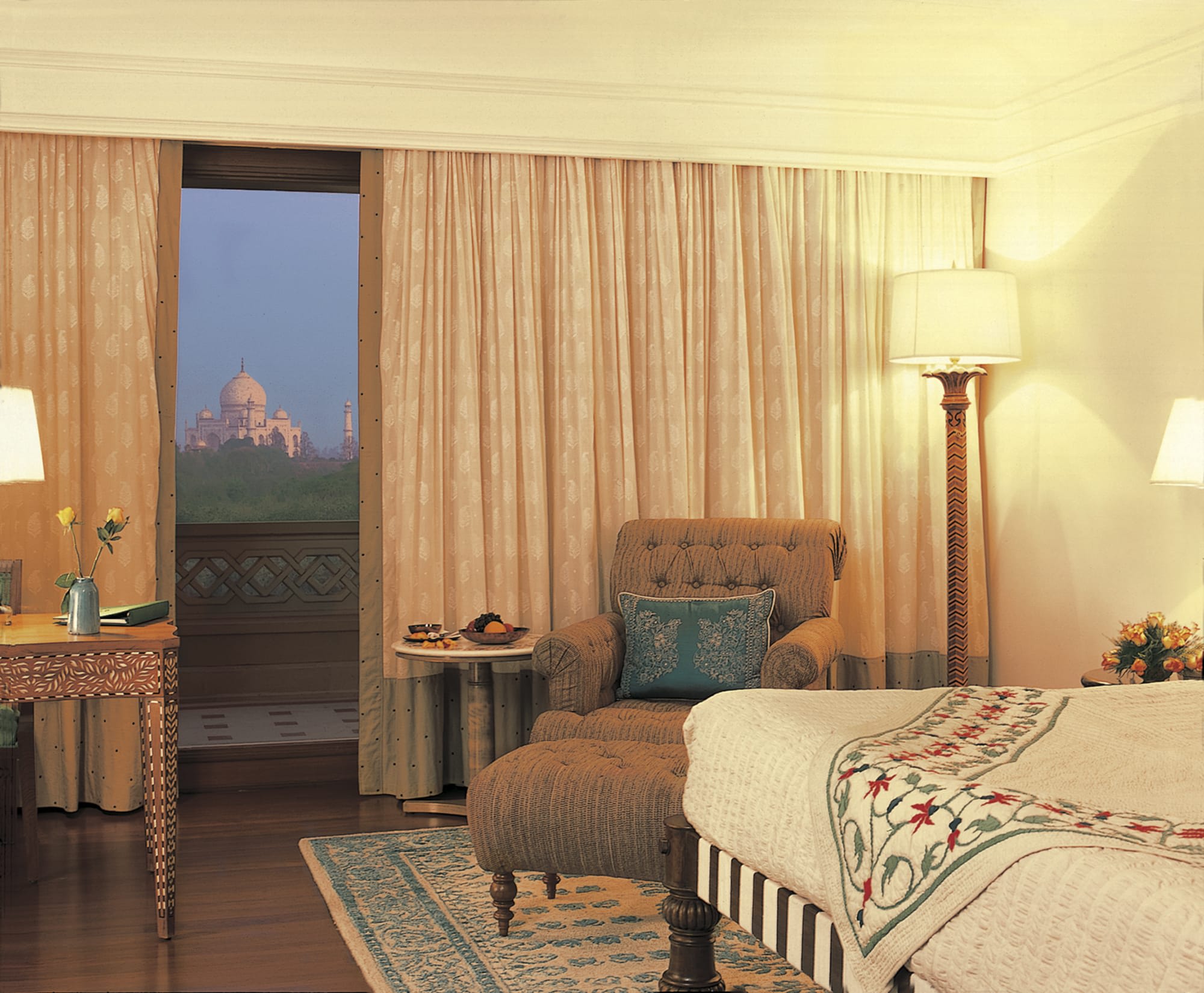 The Oberoi Amarvilas in Agra: Agra The Oberoi Amarvilas Deluxe Zimmer