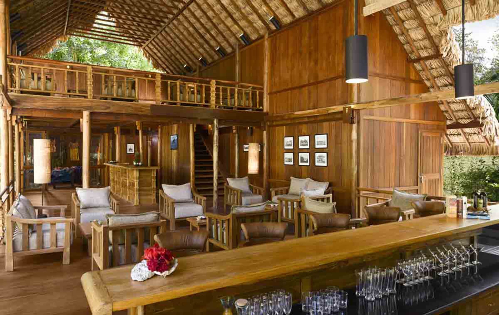 Barefoot Jungle Resort in Andamanen:  Indien Barefoot Jungle Resort Lounge Bar
