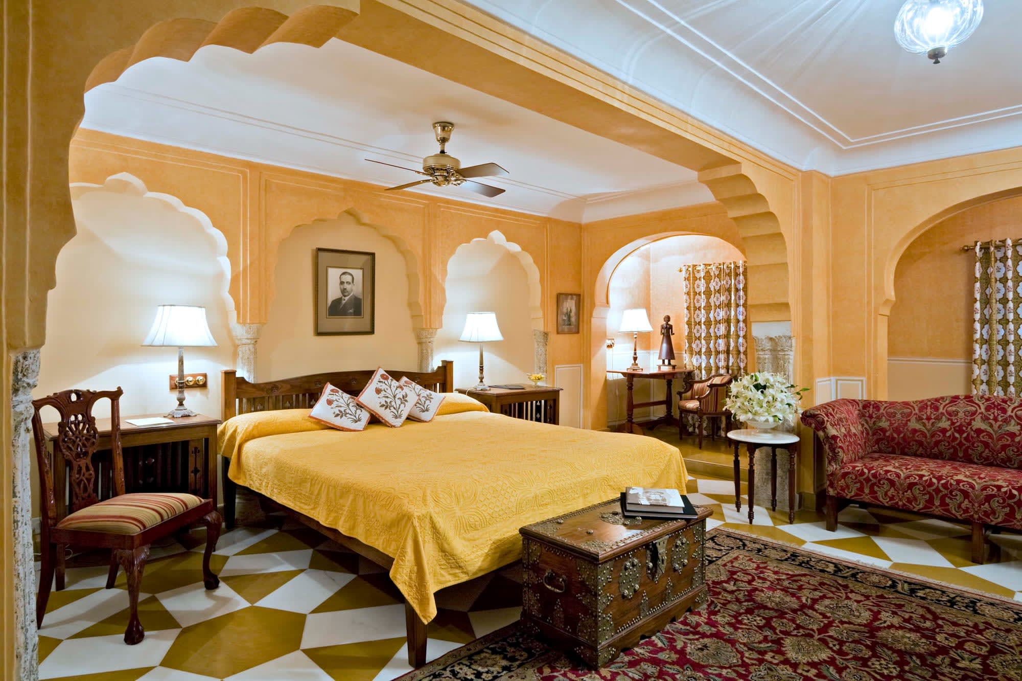 Samode Haveli in Jaipur & Umgebung: Indien Samode Haveli - Deluxe Suite