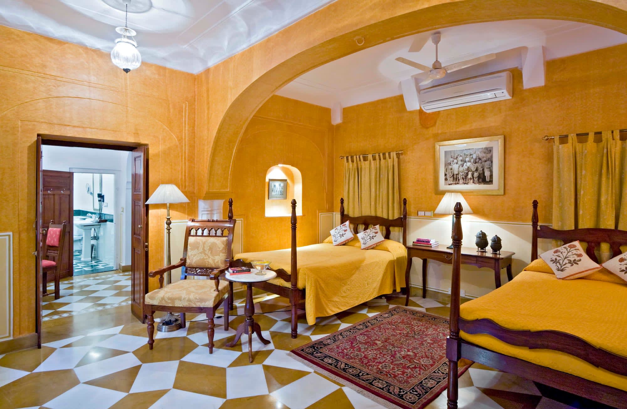 Samode Haveli in Jaipur & Umgebung: Indien Samode Haveli - Deluxe Zimmer