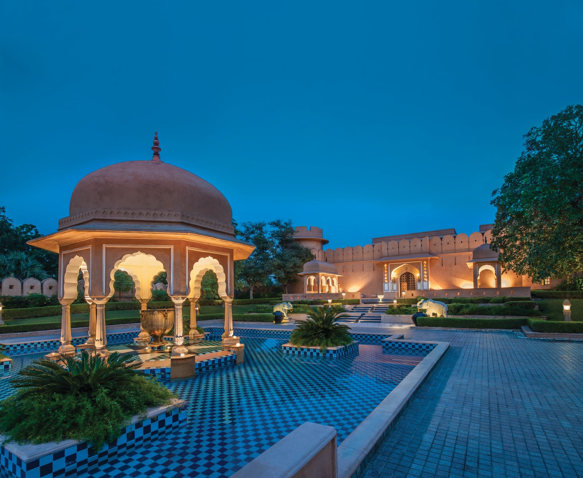 The Oberoi Rajvilas in Jaipur & Umgebung: Indien Jaipur The Oberoi Rajvilas