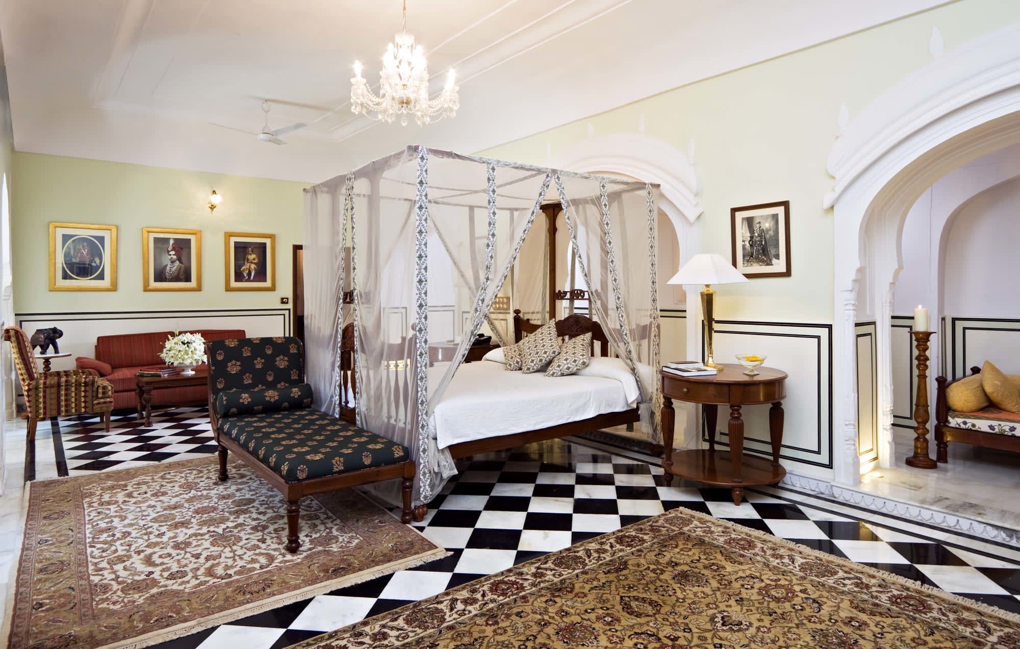 Samode Haveli in Jaipur & Umgebung: Indien Jaipur Samode Haveli Deluxe Suite