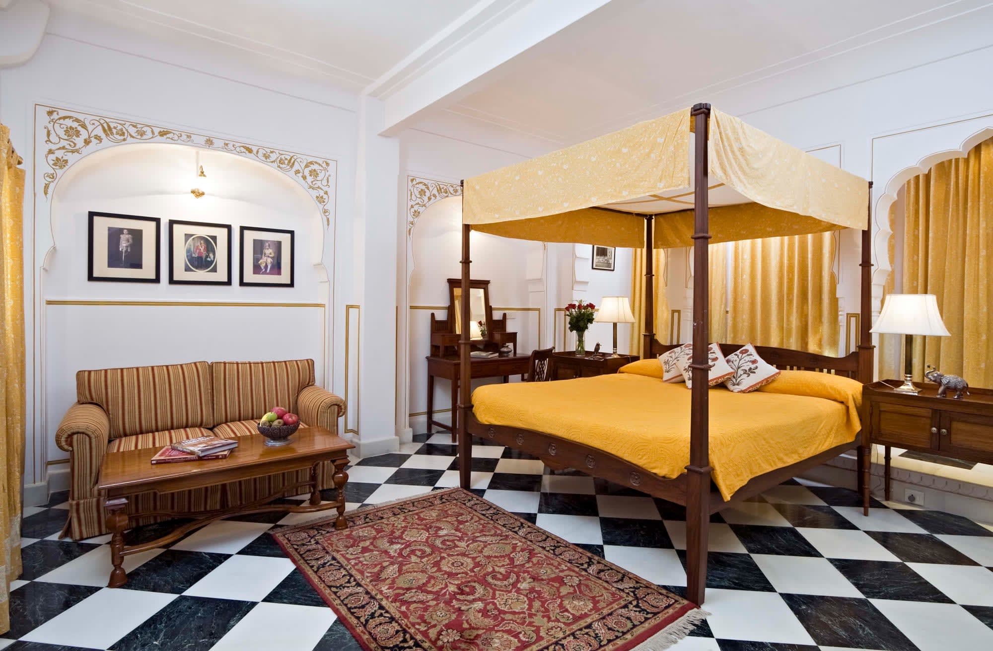 Samode Haveli in Jaipur & Umgebung: Indien Samode Haveli - Deluxe Zimmer