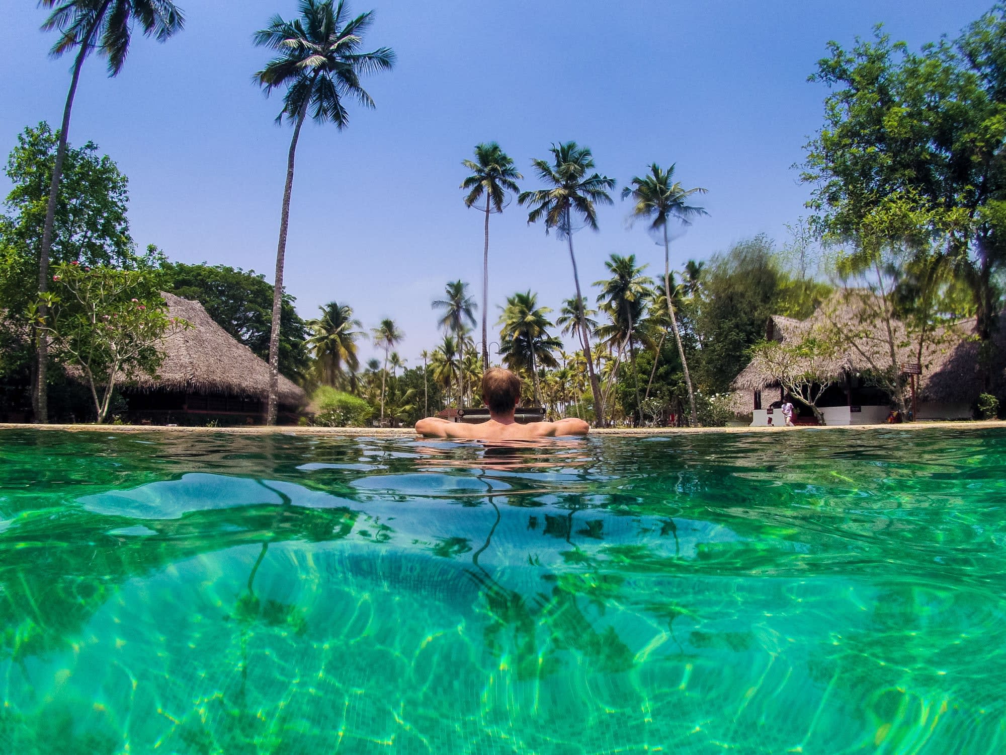 Marari Beach Resort in Kerala | Malabarküste | Kochi: Indien Marari Beach Resort - Pool