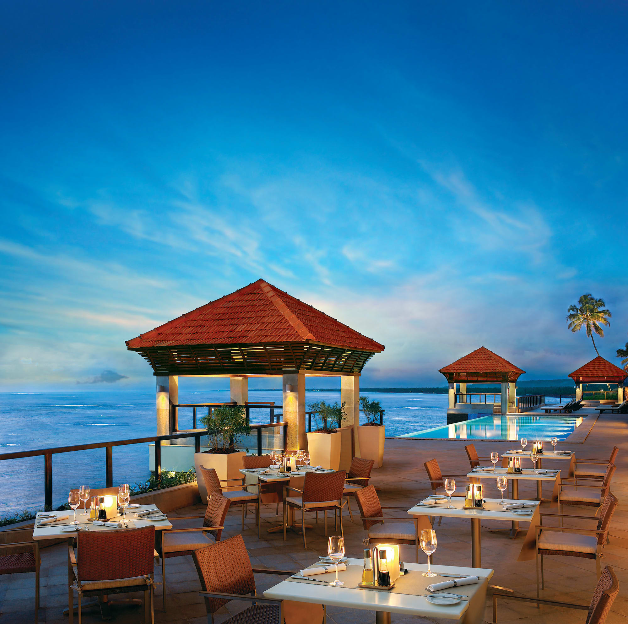The Leela Kovalam - A Raviz Hotel in Kerala | Malabarküste | Kochi:  Indien The Leela Kovalam 