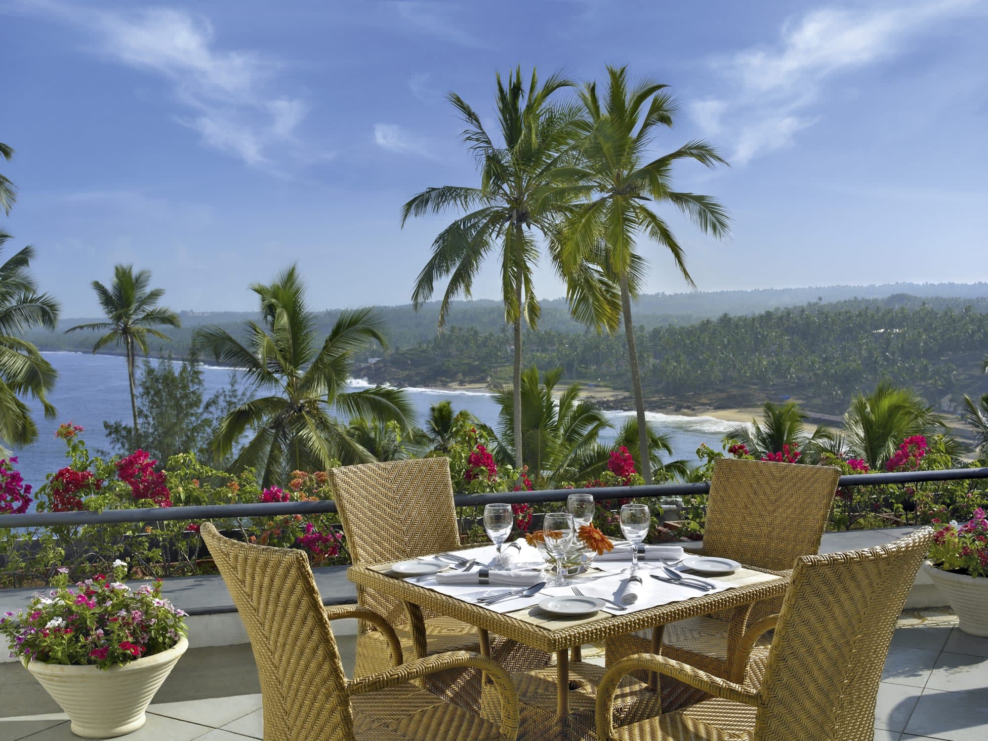 The Leela Kovalam - A Raviz Hotel in Kerala | Malabarküste | Kochi:  Indien The Leela Kovalam 
