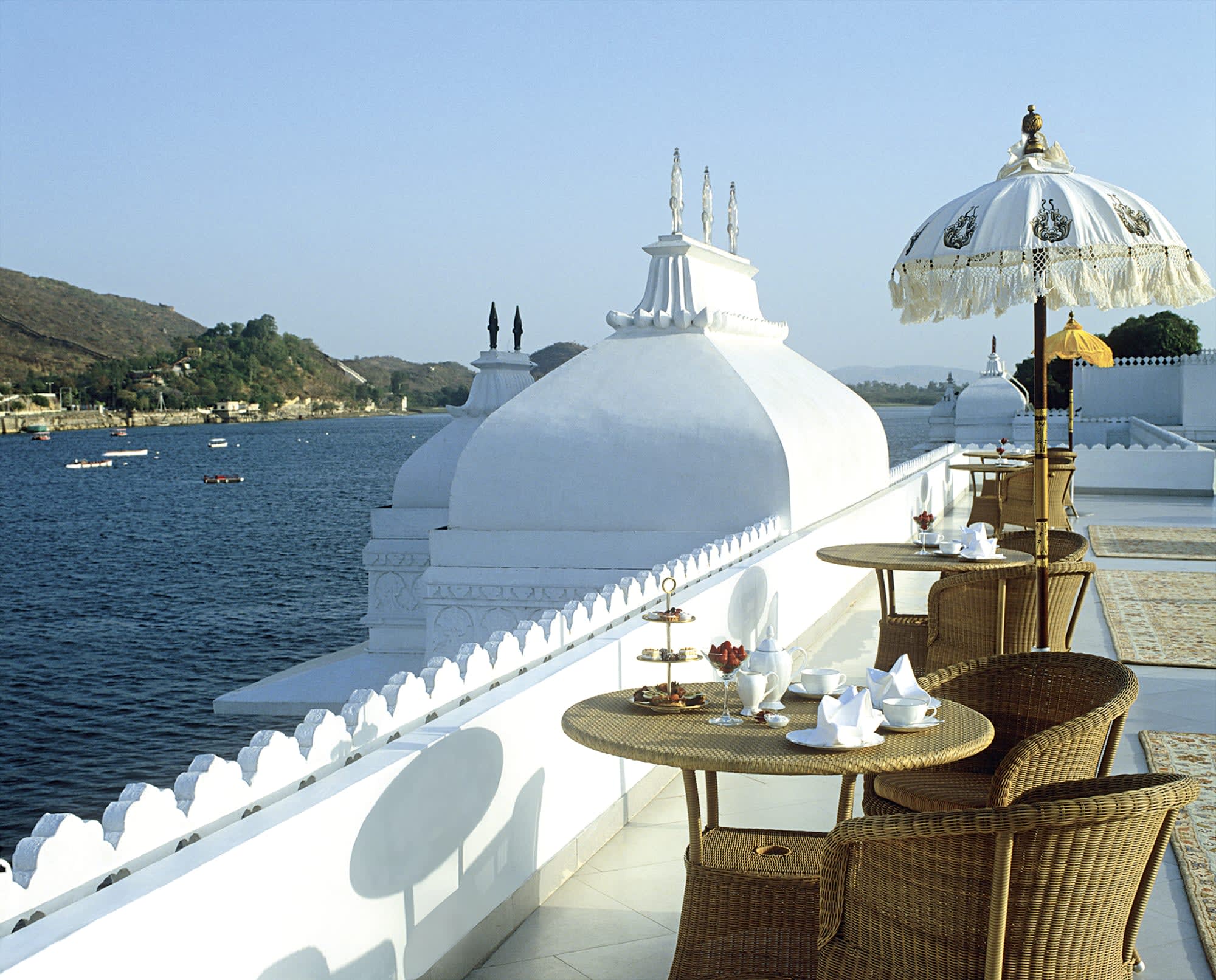 Taj Lake Palace in Udaipur & Umgebung:  Taj Lake Palace