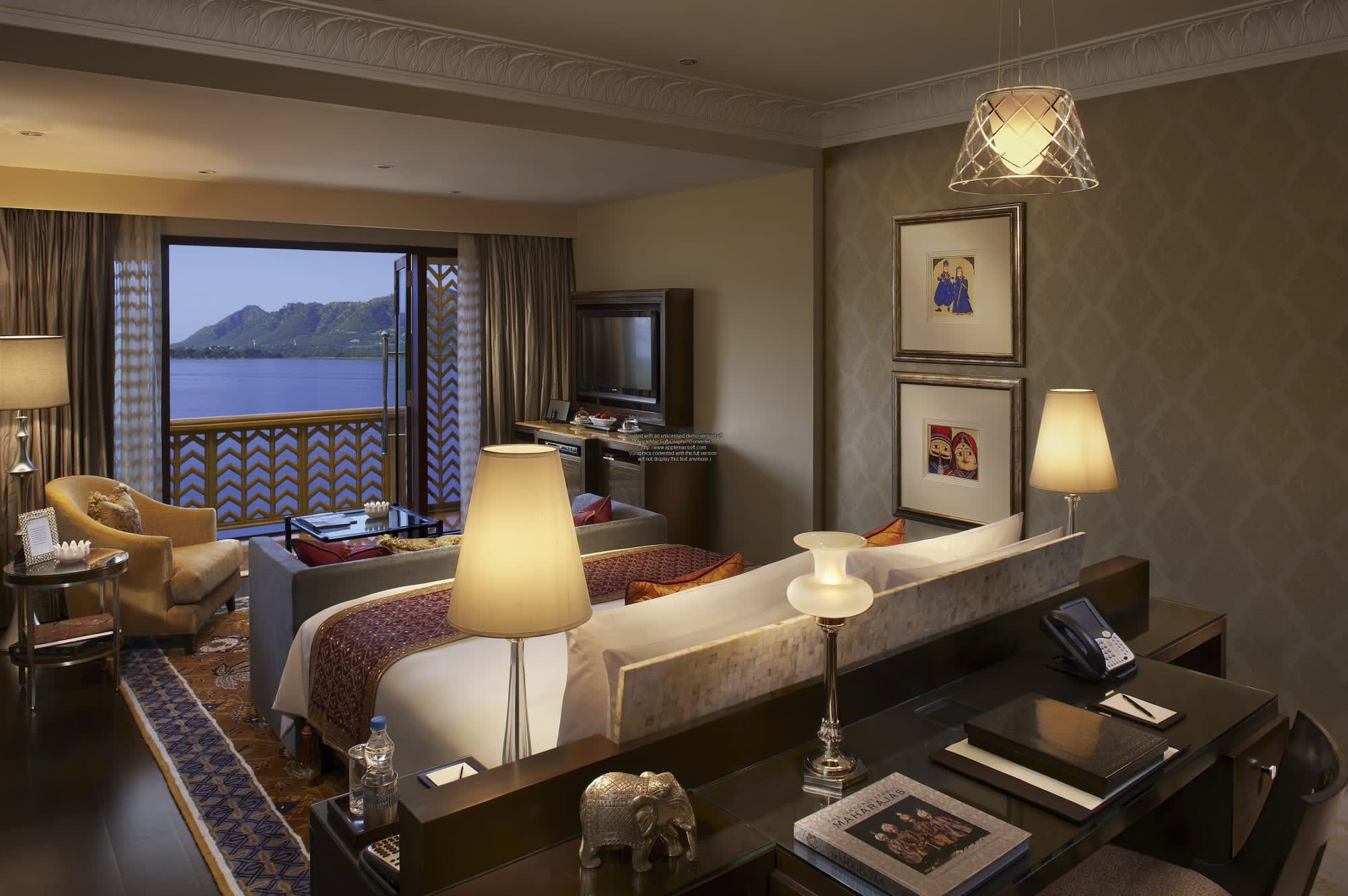 The Leela Palace Udaipur in Udaipur & Umgebung: The Leela Palace Udaipur Wohnbeispiel