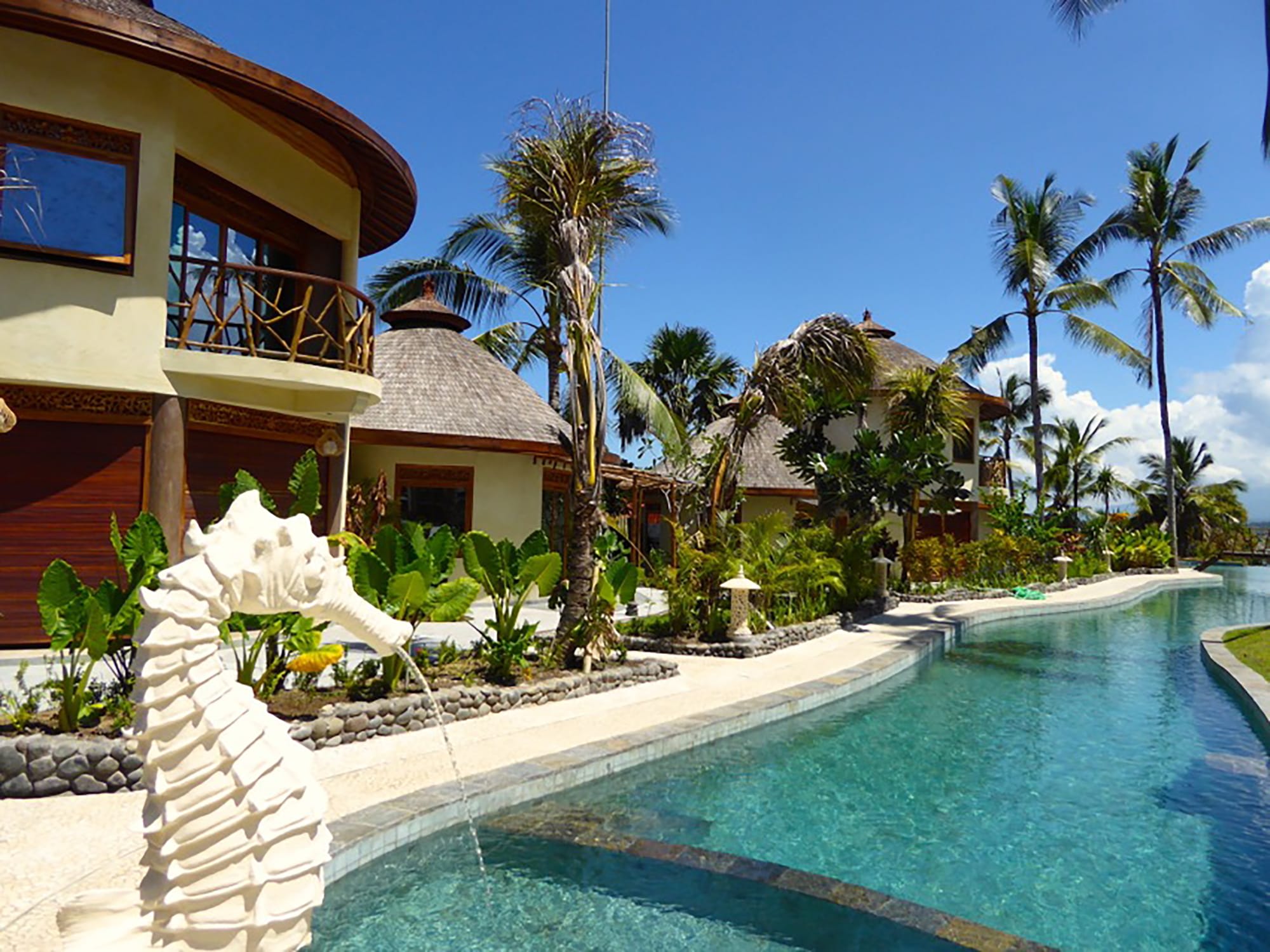 Puri Dajuma Beach Eco-Resort & Spa in West-Bali:  Bali Puri Dajuma Cottages Pool