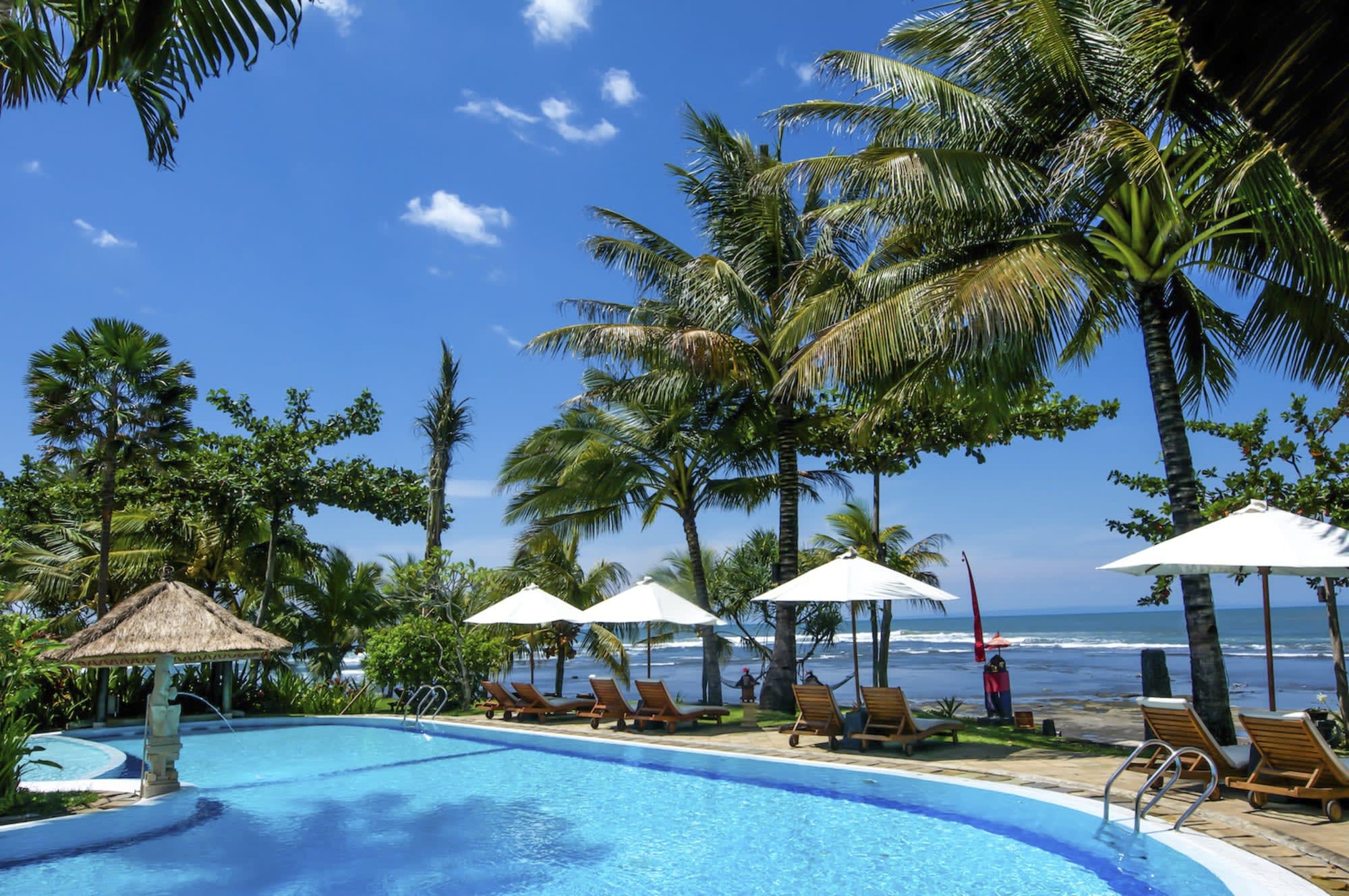 Puri Dajuma Beach Eco-Resort & Spa in West-Bali:  Bali Puri Dajuma Cottages Pool