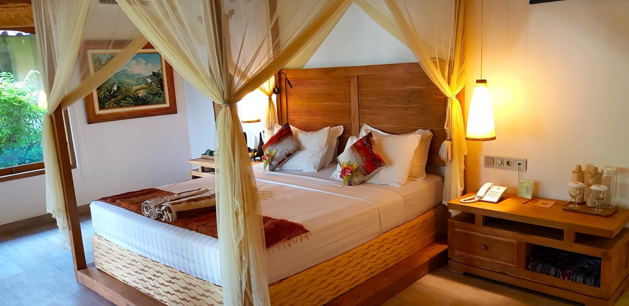 Puri Dajuma Beach Eco-Resort & Spa in West-Bali:  Puri Dajuma Cottages Wohnbeispiel