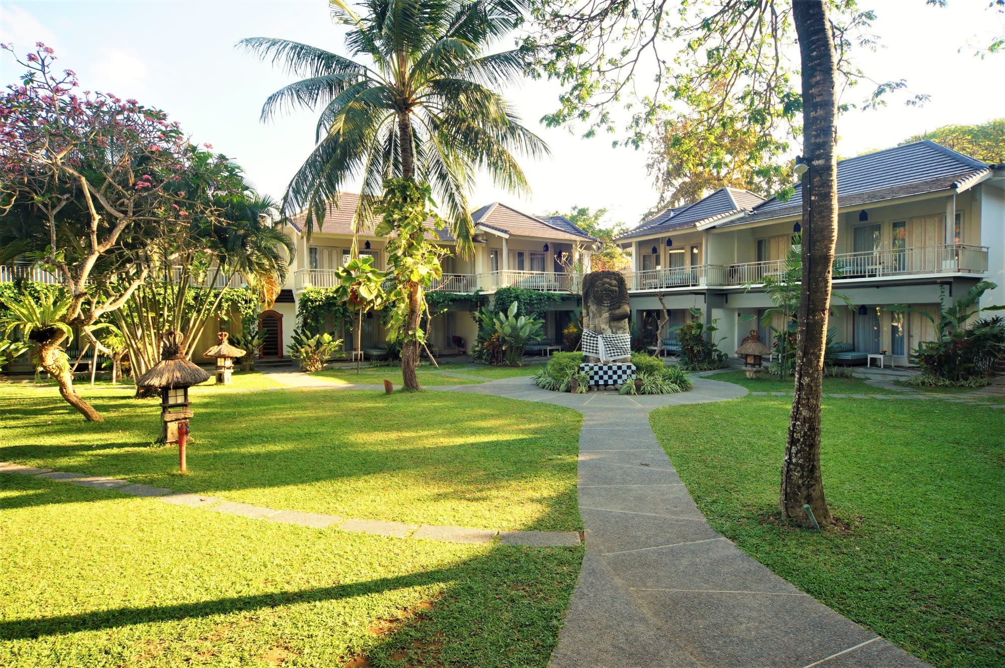 Segara Village in Süd-Bali: Indonesien Segara Village Garten