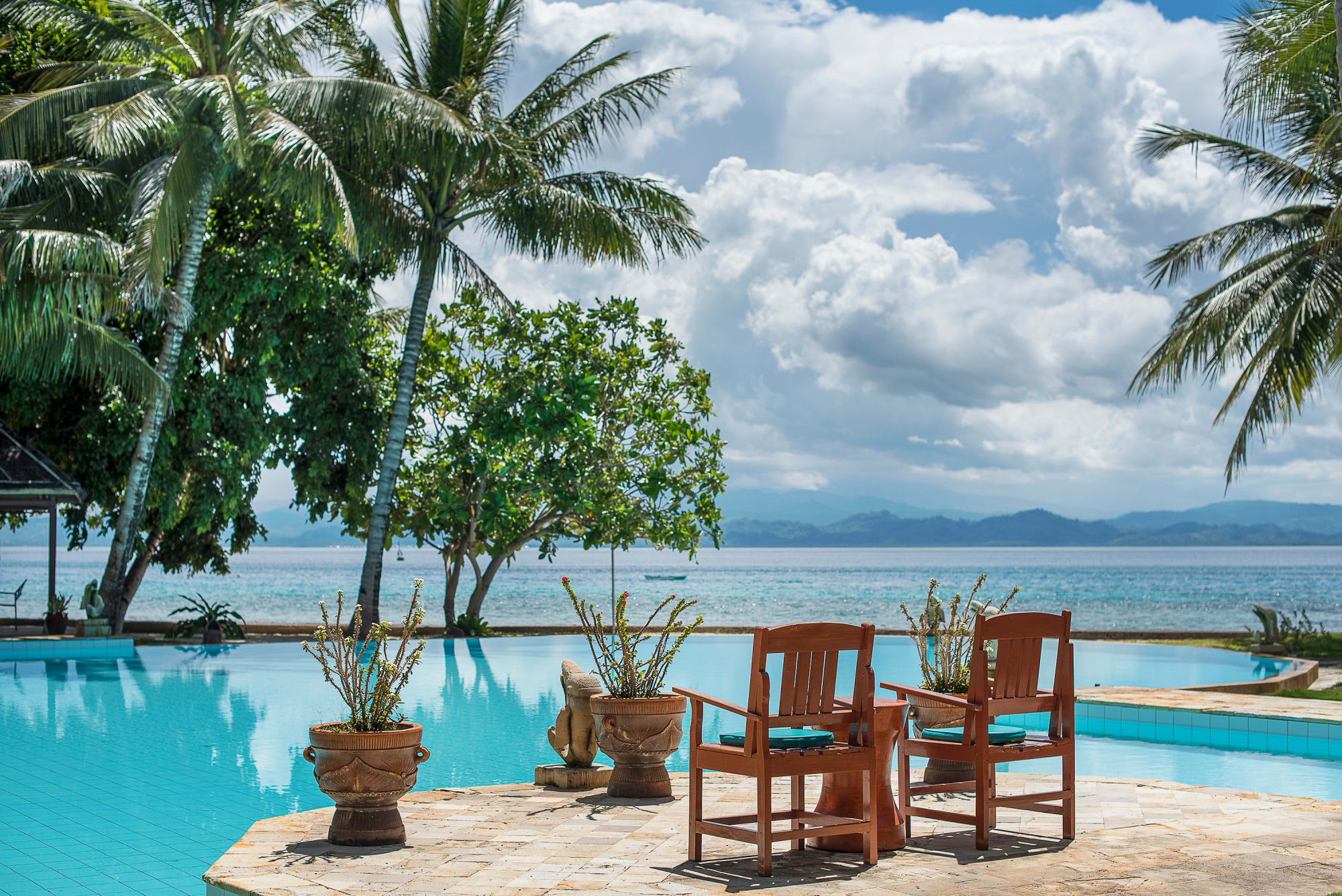 Gangga Island Resort & Spa in Manado:  Sulawesi Gangga Island Resort Pool