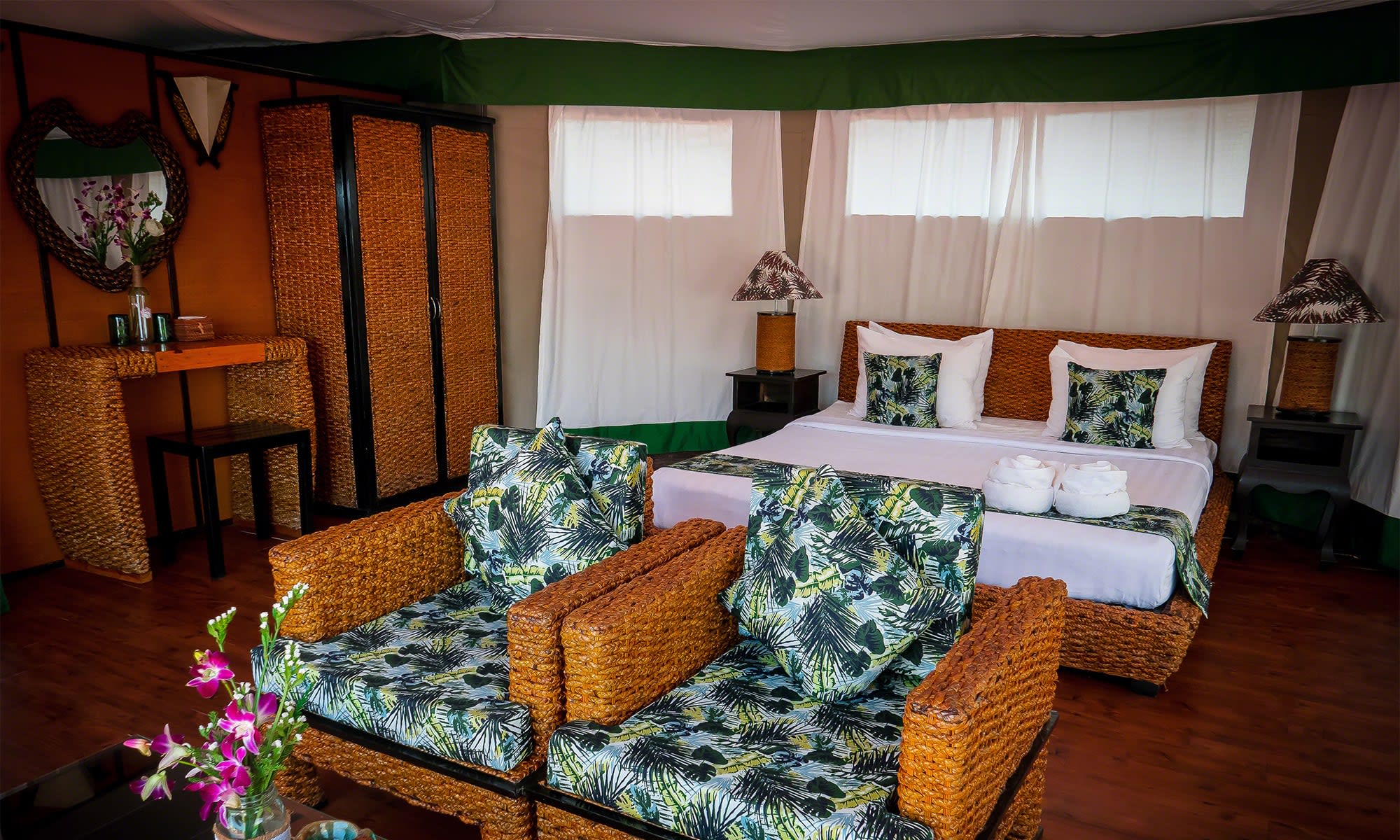 Canvas & Orchids Retreat in Sihanoukville & Inseln: Kambodscha Canvas and Orchids Retreat Wohnbeispiel