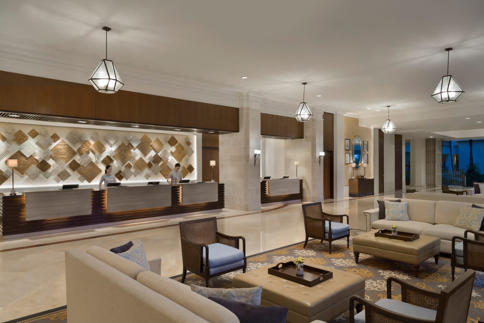 Shangri-La Mactan Resort & Spa in Cebu: Philippinen Shangri-Las Mactan Resort and Spa Lobby