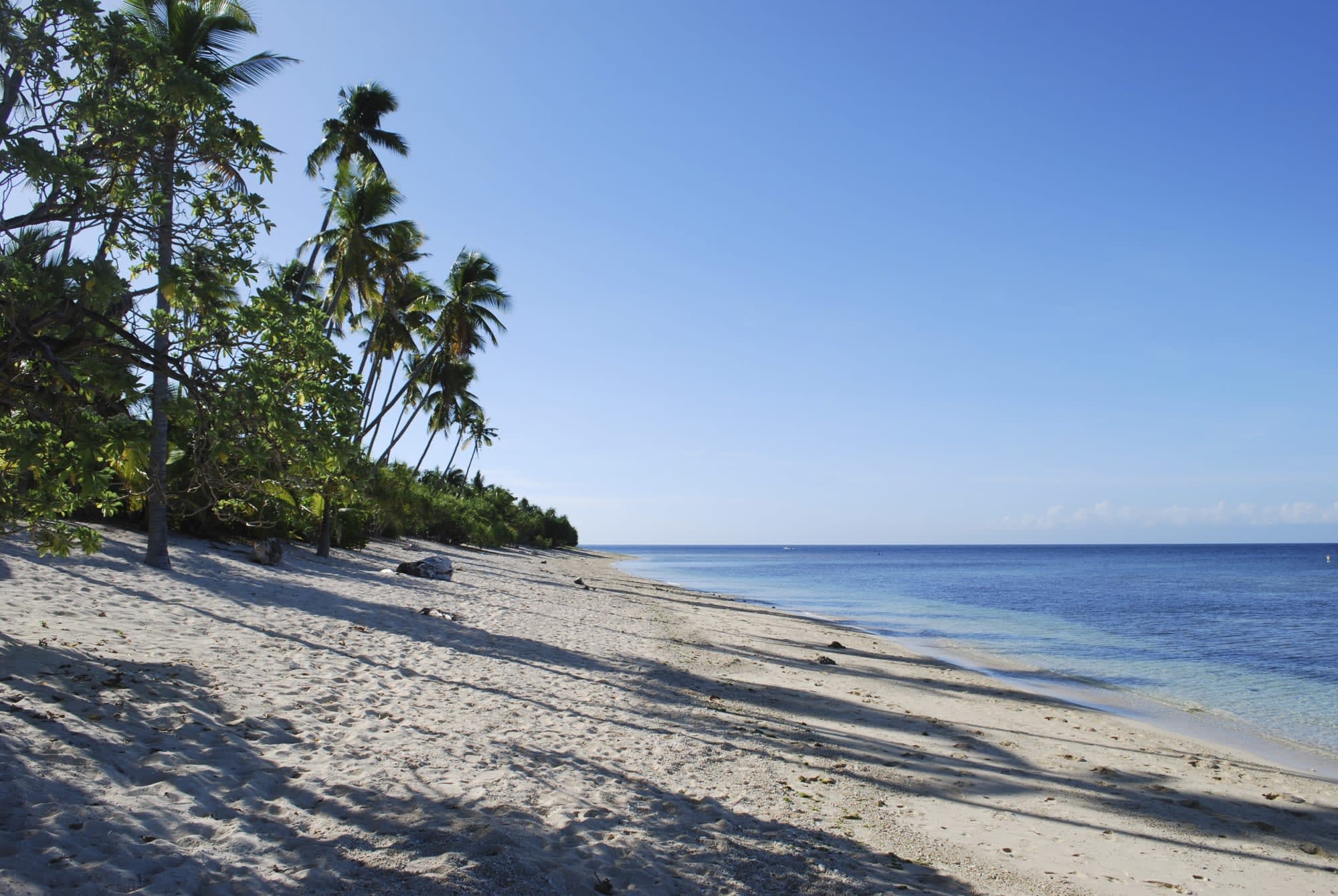 Coco Grove Beach Resort in Siquijor: Philippinen Coco Grove Beach Resort Strand