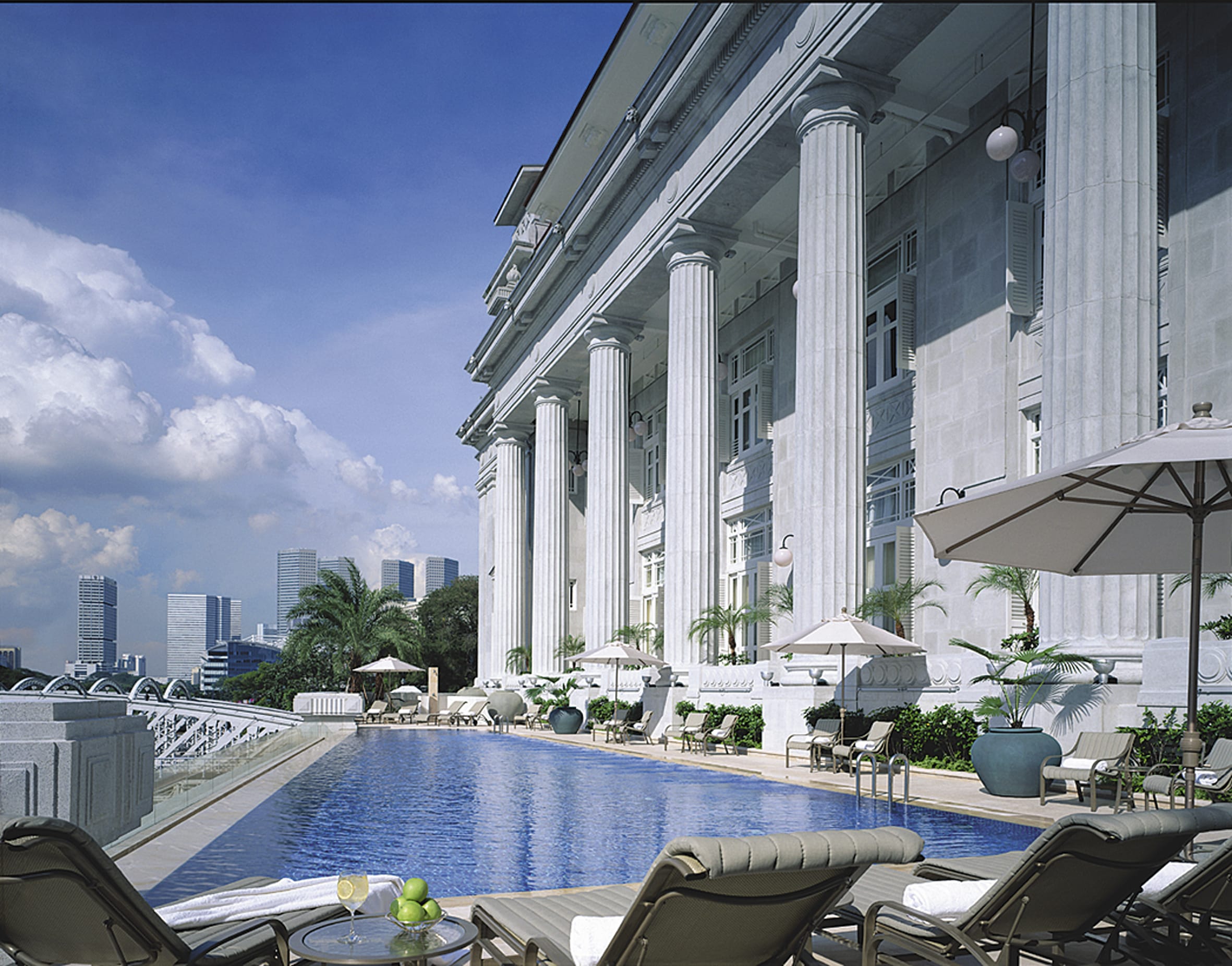 The Fullerton Hotel in Singapur: Singapur The Fullerton Hotel Pool