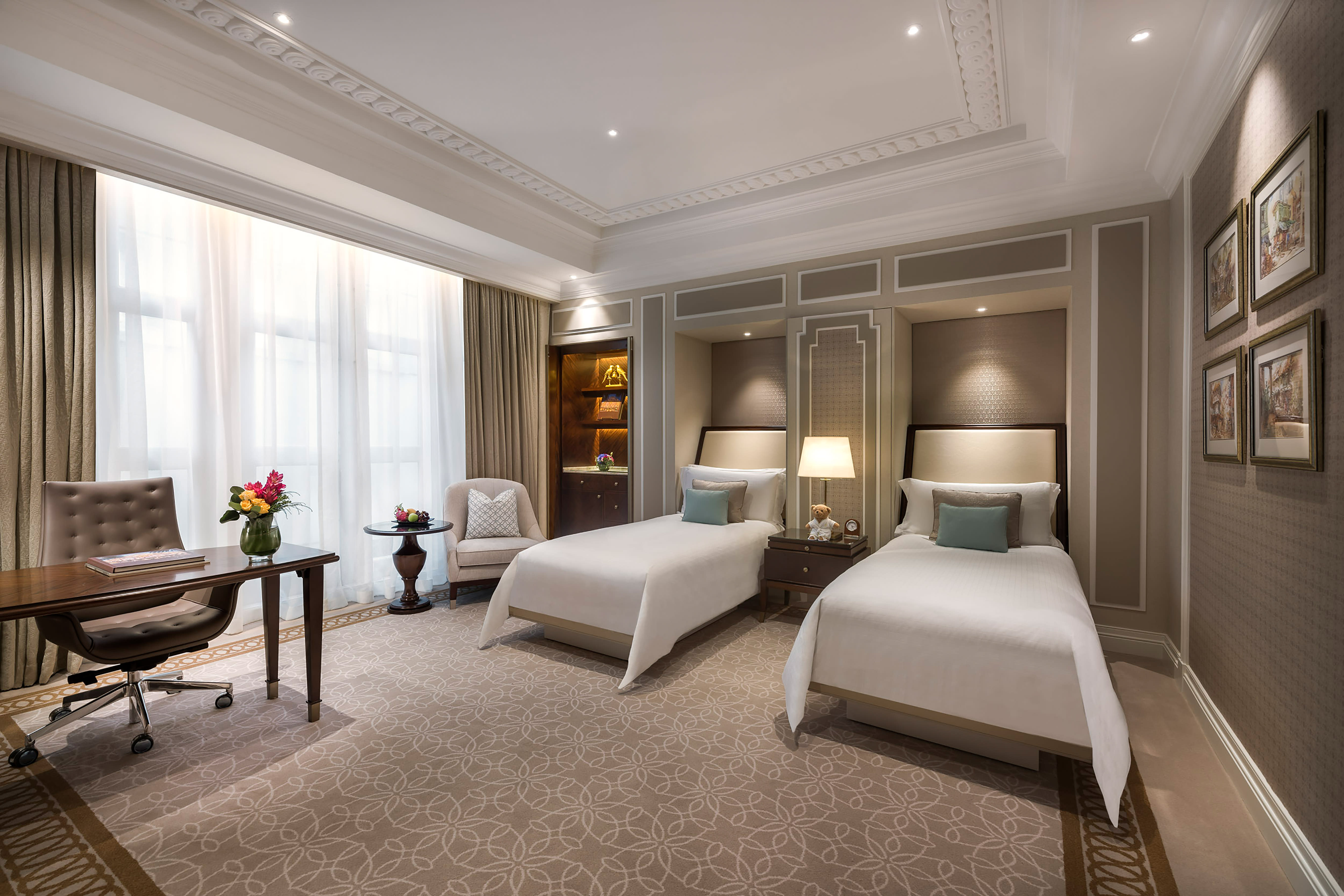The Fullerton Hotel in Singapur: Singapur The Fullerton Hotel Premier Courtyard King Twin