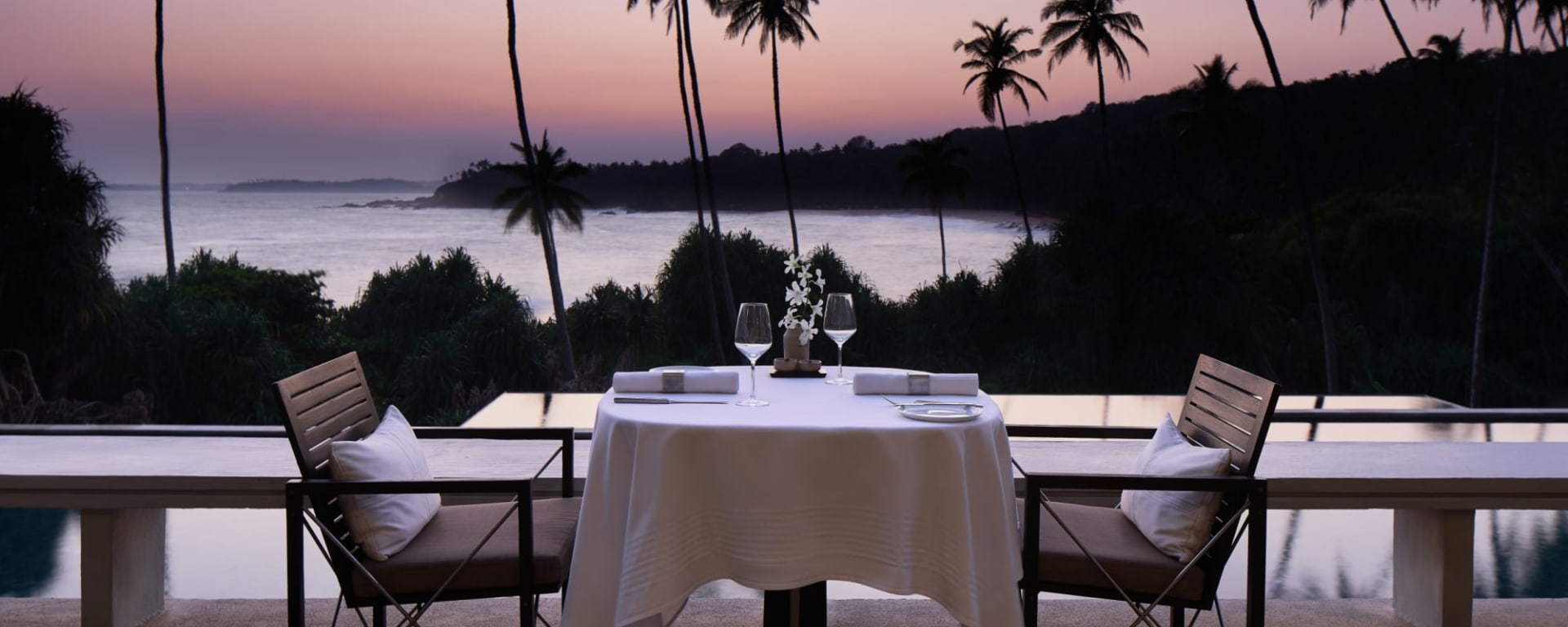 Amanwella in Südküste: Sri Lanka Amanwella Sunset Dinner