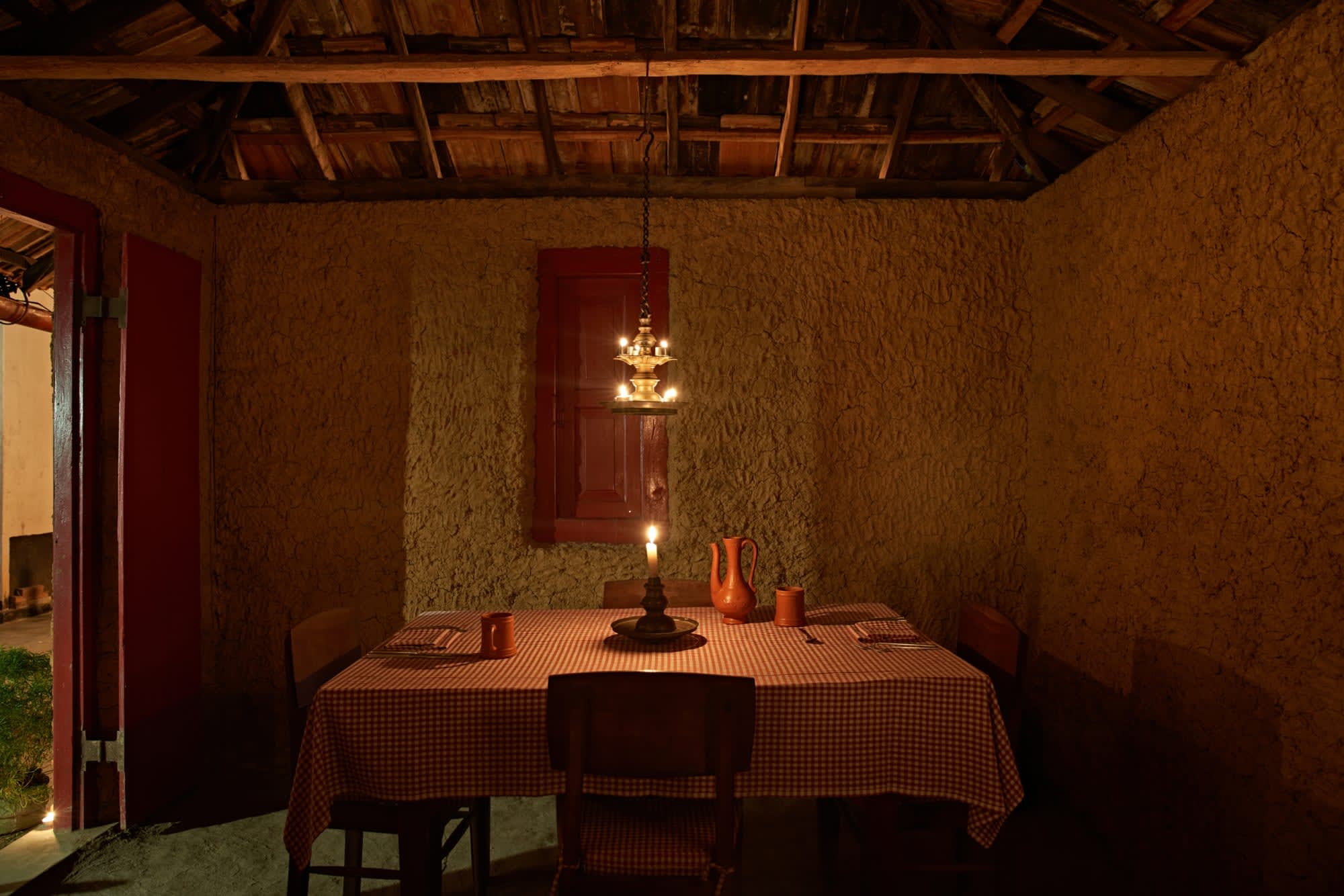 Amanwella in Südküste: Sri Lanka Amanwella Village Dinner