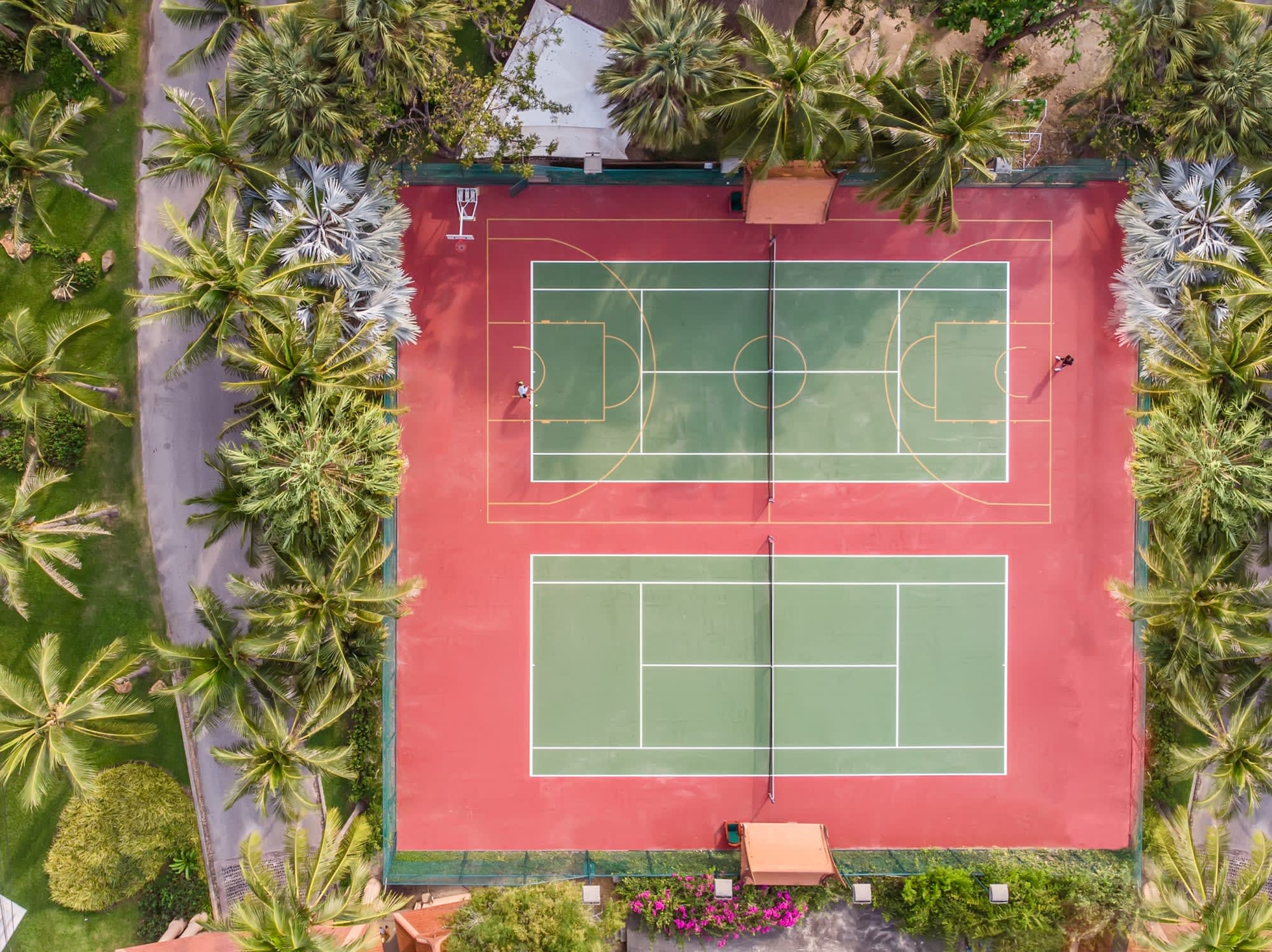 Anantara Hua Hin Resort: Anantara Hua Hin Resort - Tennis