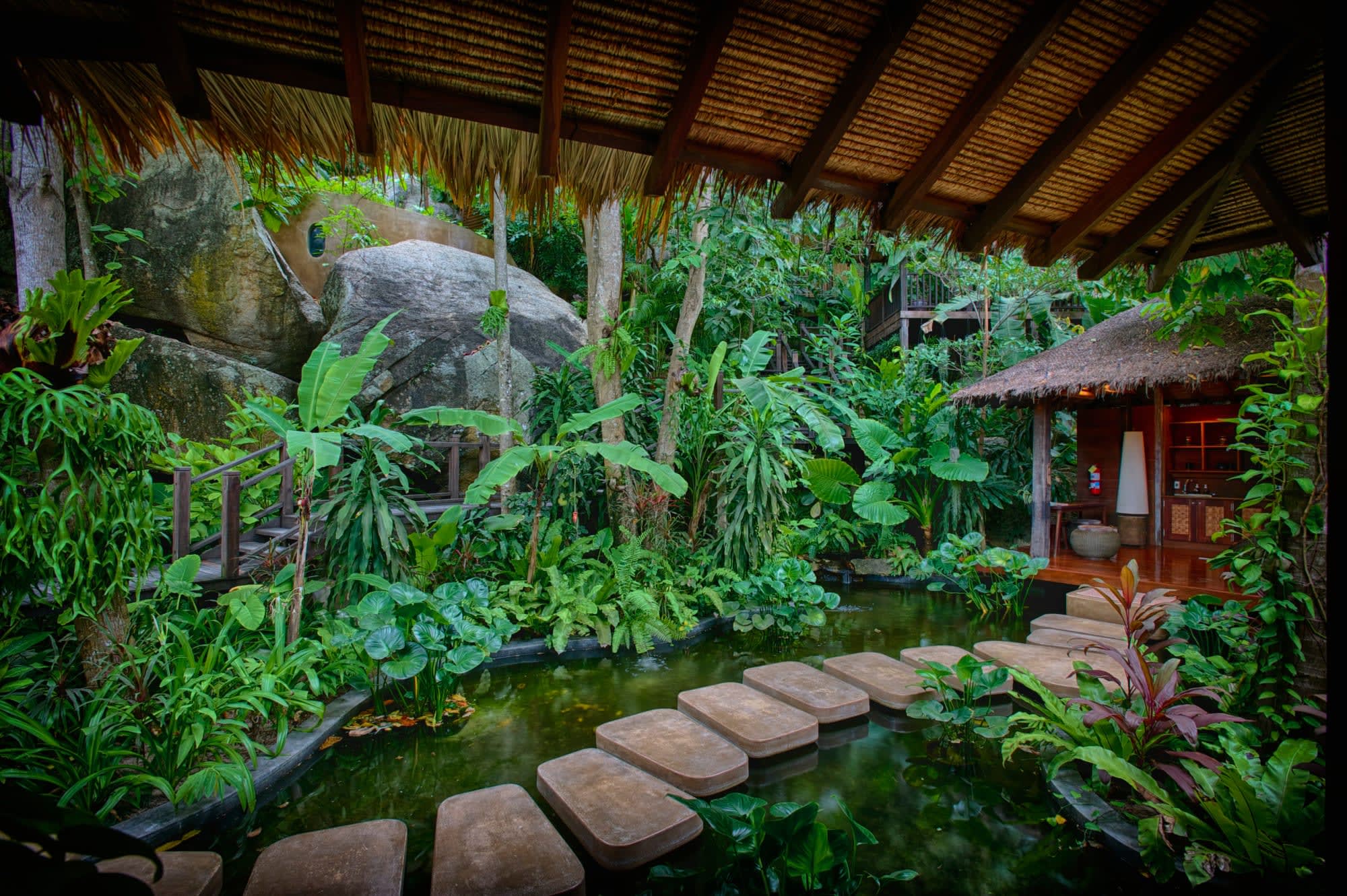 Anantara Rasananda Koh Phangan Villas in Ko Phangan: Anantara Rasananda Koh Phangan Villas Garden in Spa