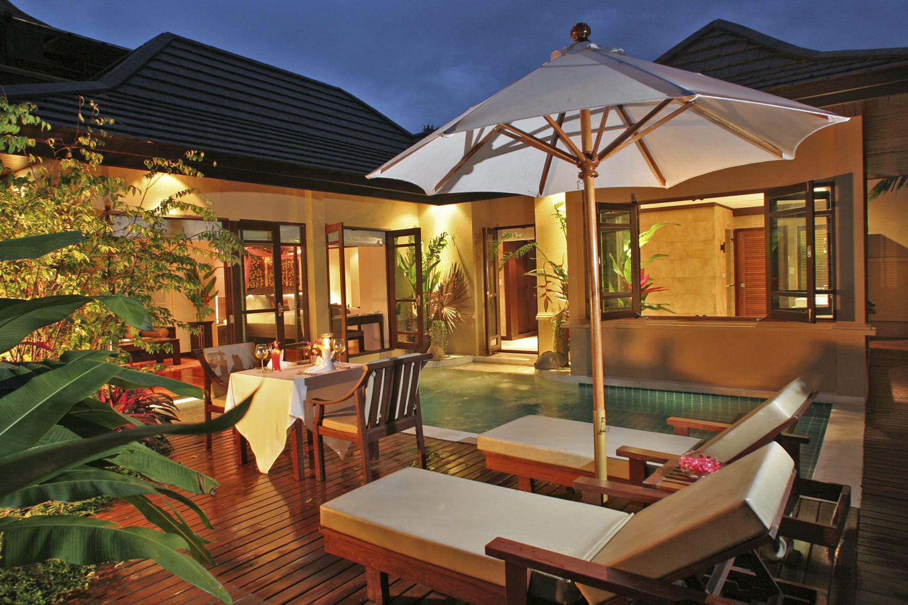 Bo Phut Resort & Spa in Ko Samui:  Thailand Bo Phut Resort and Spa Pool Villa