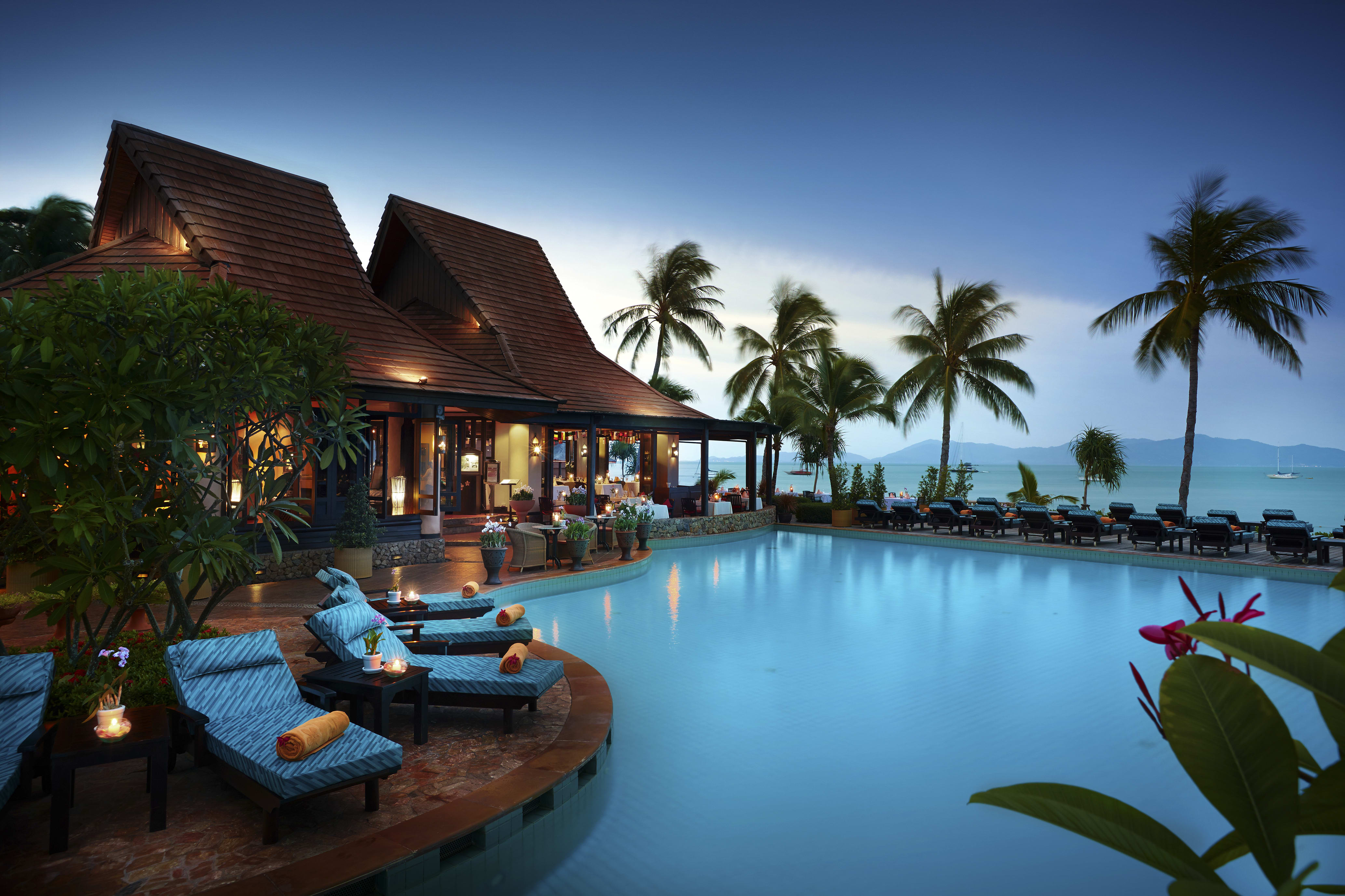 Bo Phut Resort & Spa in Ko Samui:  Thailand Bo Phut Resort and Spa Pool