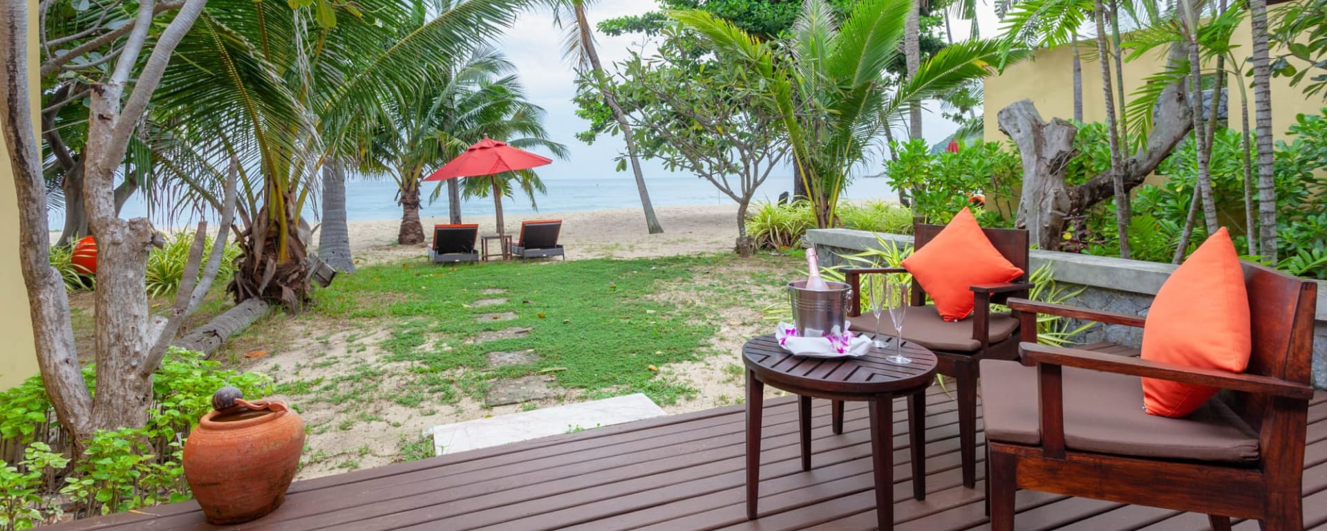 New Star Beach Resort Ko Samui: Ko Samui New Star Beach Resort - Strandvilla
