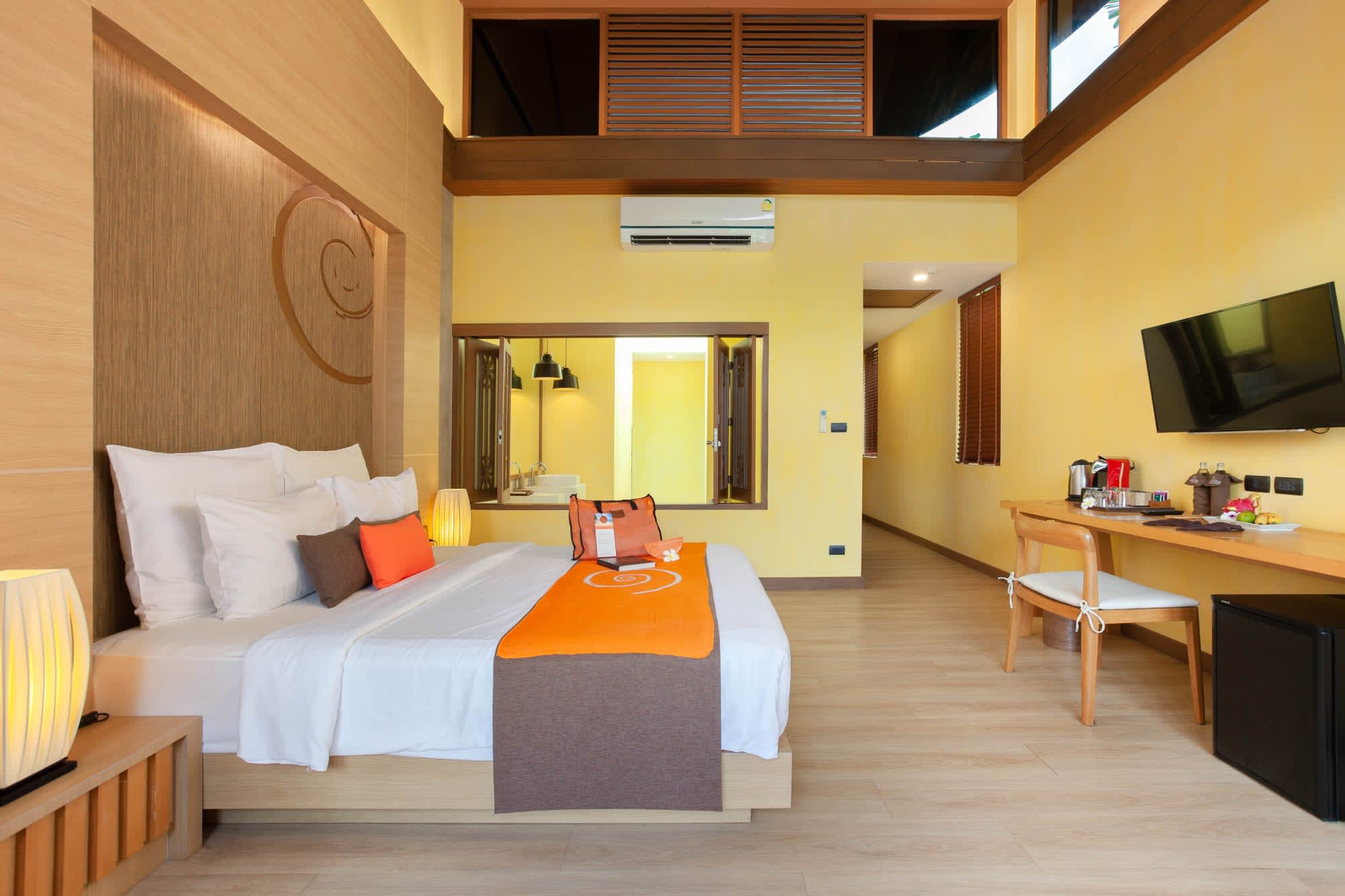 New Star Beach Resort Ko Samui: Ko Samui New Star Beach Resort - Deluxezimmer