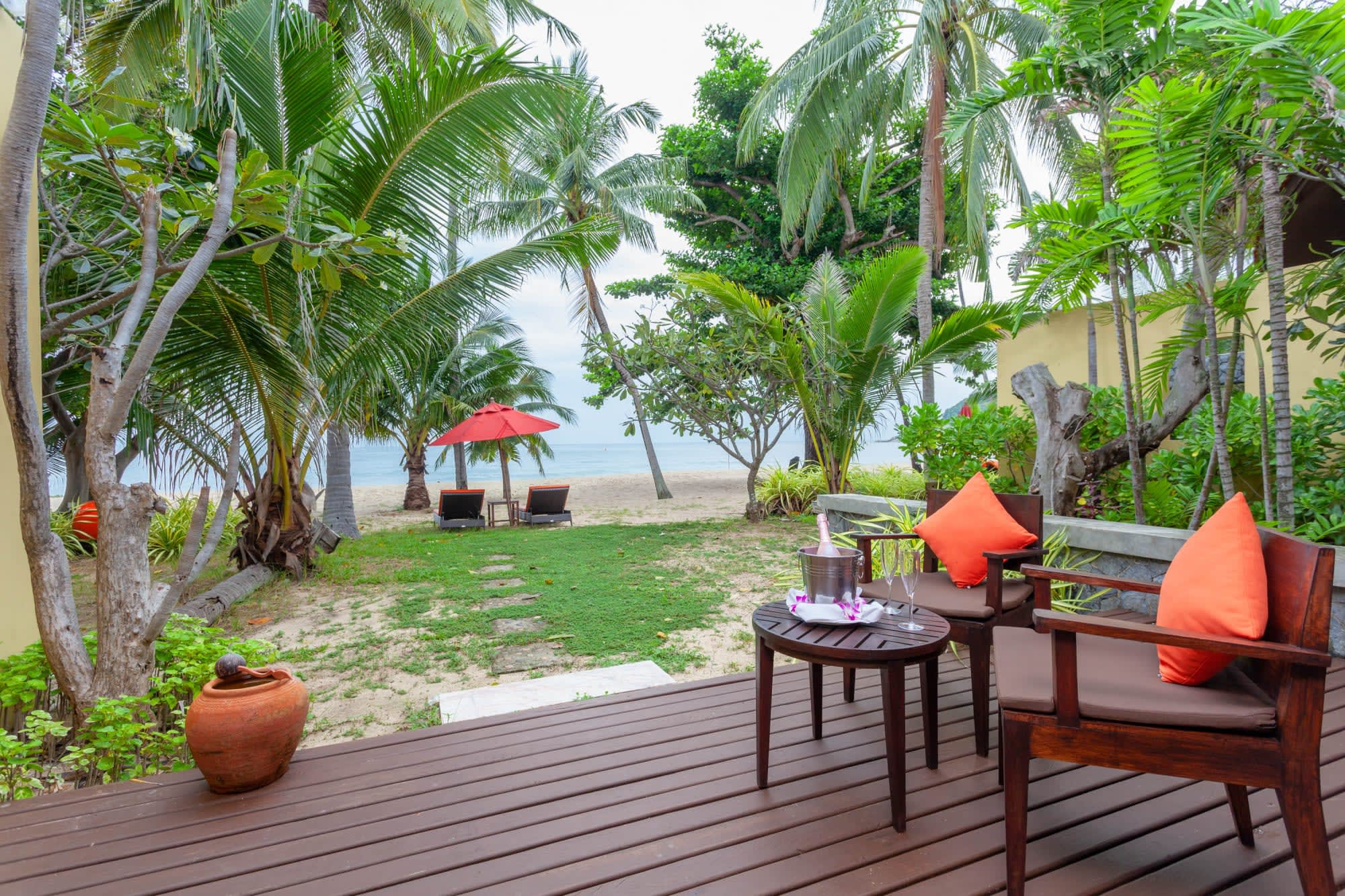 New Star Beach Resort Ko Samui: Ko Samui New Star Beach Resort - Strandvilla